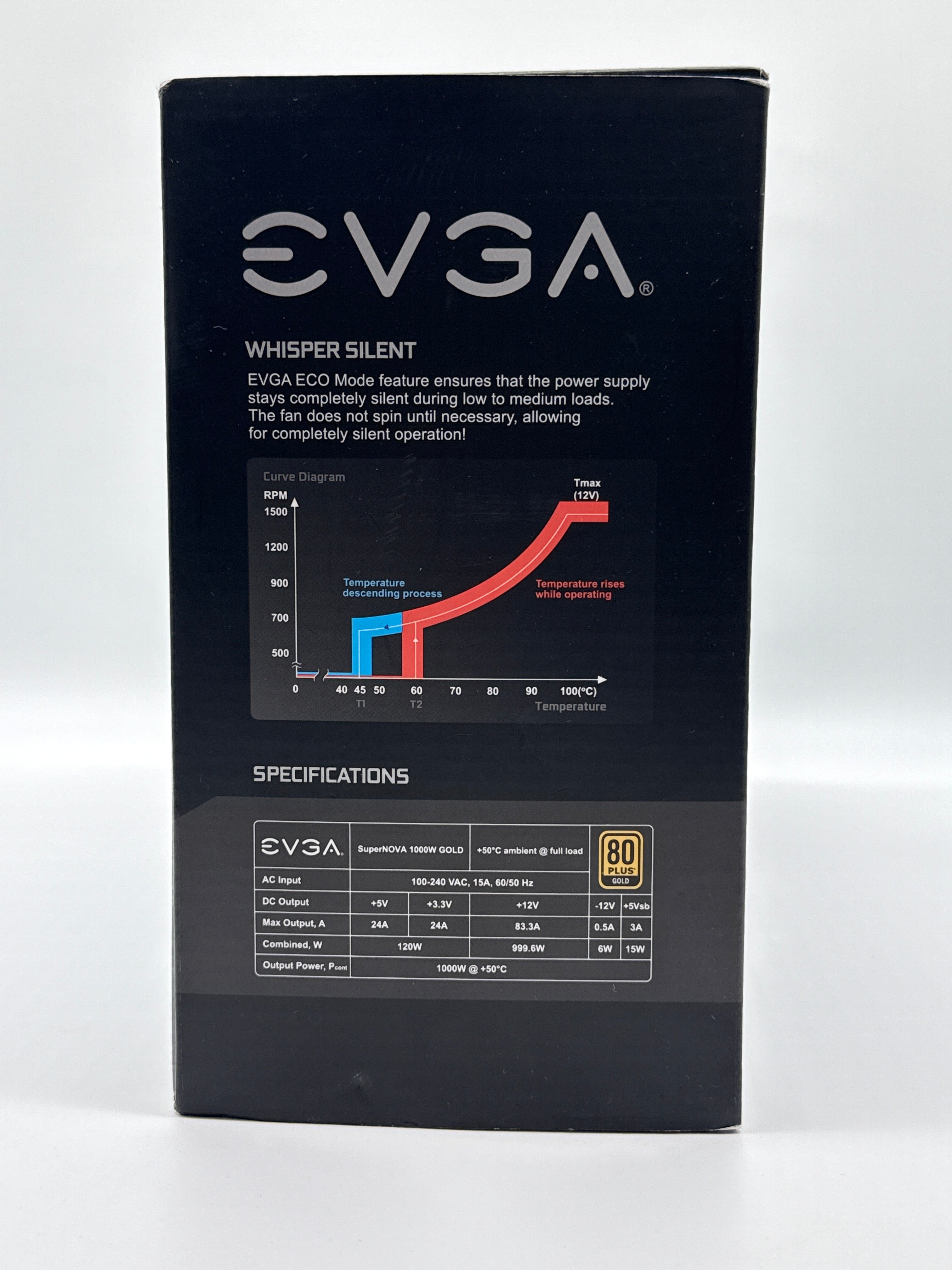 EVGA SuperNOVA 1000 G3 1000W Power Supply ATX Modular - Used in Box