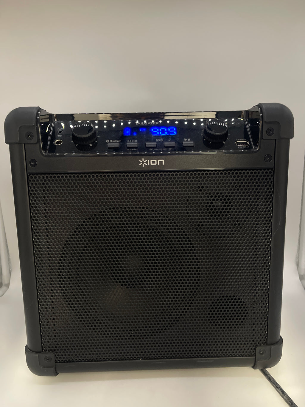 ION Audio Tailgater Tough Portable Speaker System Black iPA77 Used