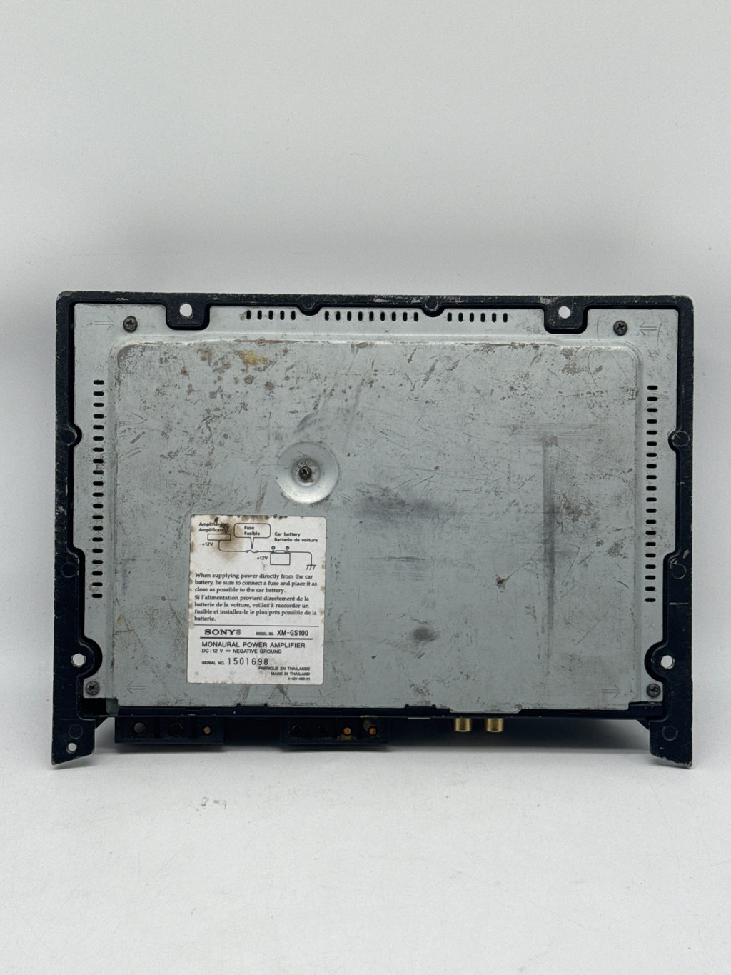Sony XM-GS100/B Monoblock Power Amplifier XMGS100