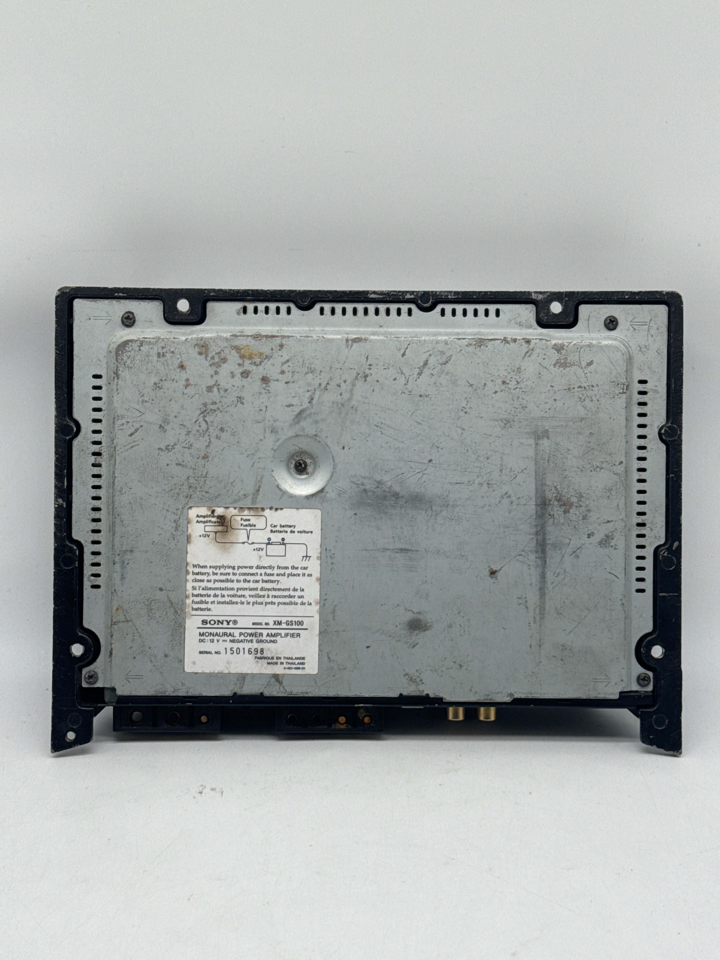 Sony XM-GS100/B Monoblock Power Amplifier XMGS100