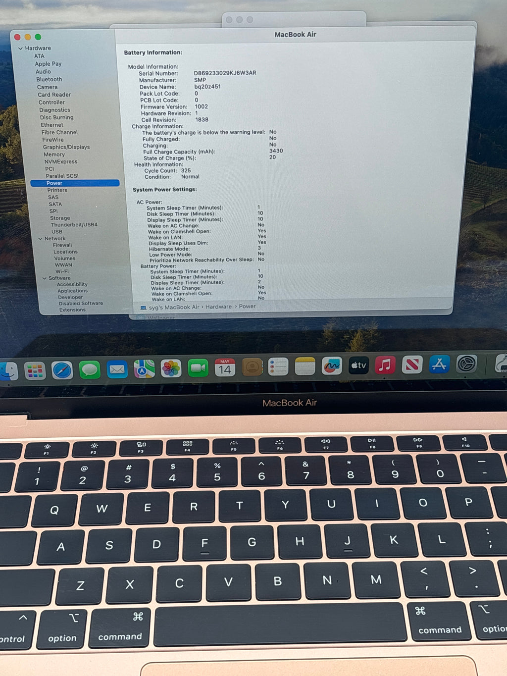 Apple MacBook Air 13" A1932 i5 8GB RAM 128GB SSD