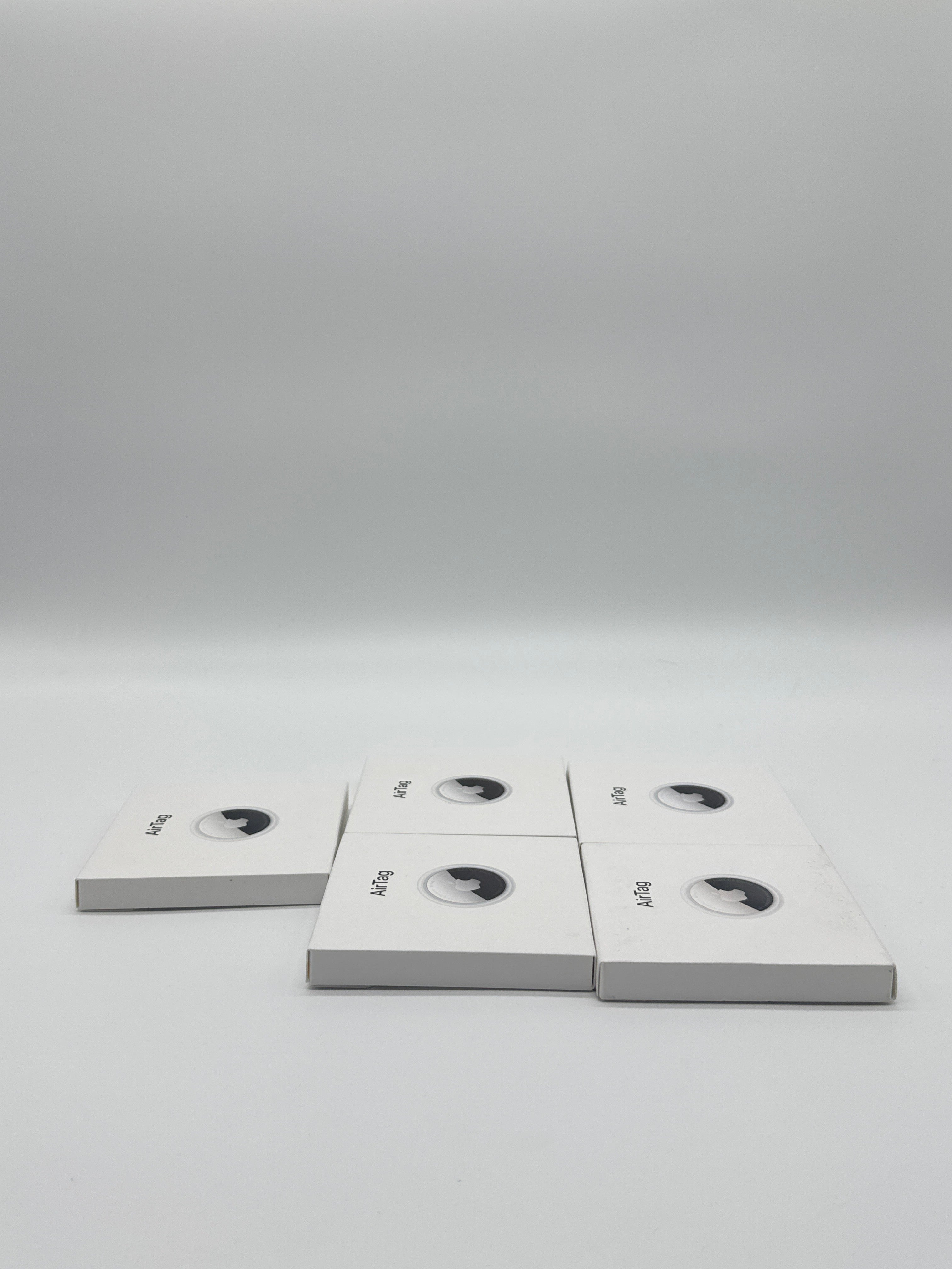 Lot of 5 Apple Air Tag Model A2187 Silver