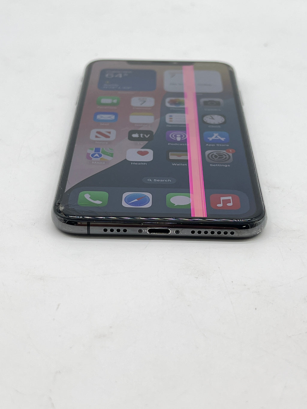 Apple iPhone XS Max 64GB Boost Mobile Black - For Parts (Bad LCD)