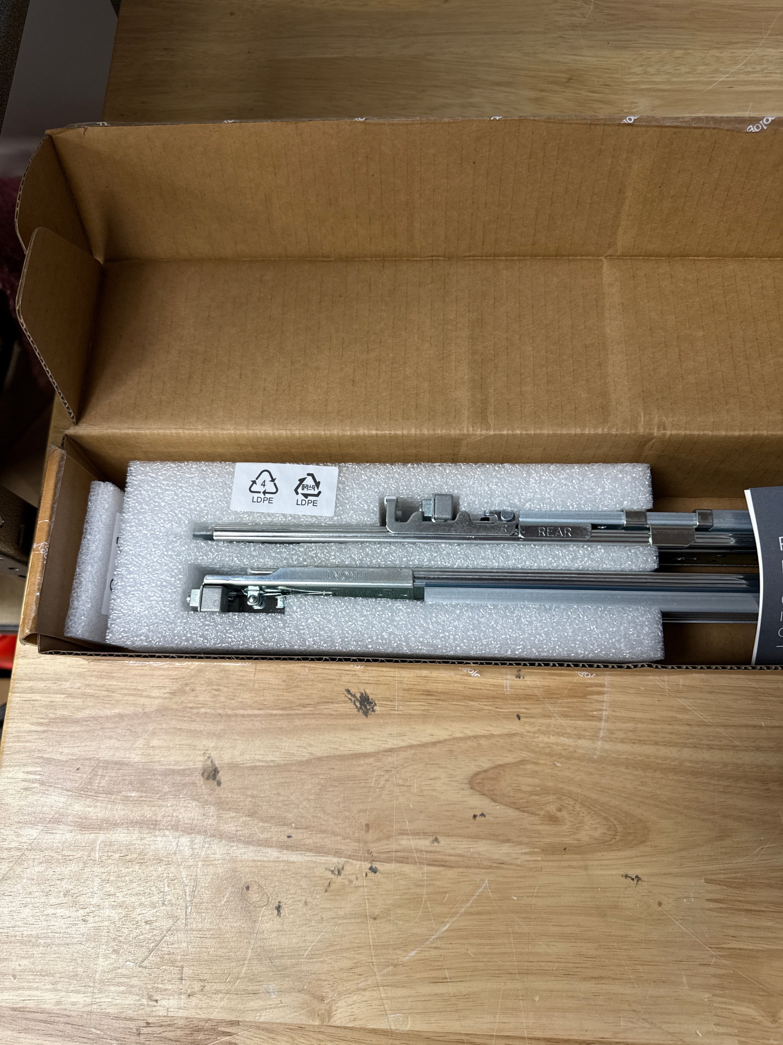 Synology RKS-02 Sliding Rack Rails for 1U/2U/3U NAS - New In Box