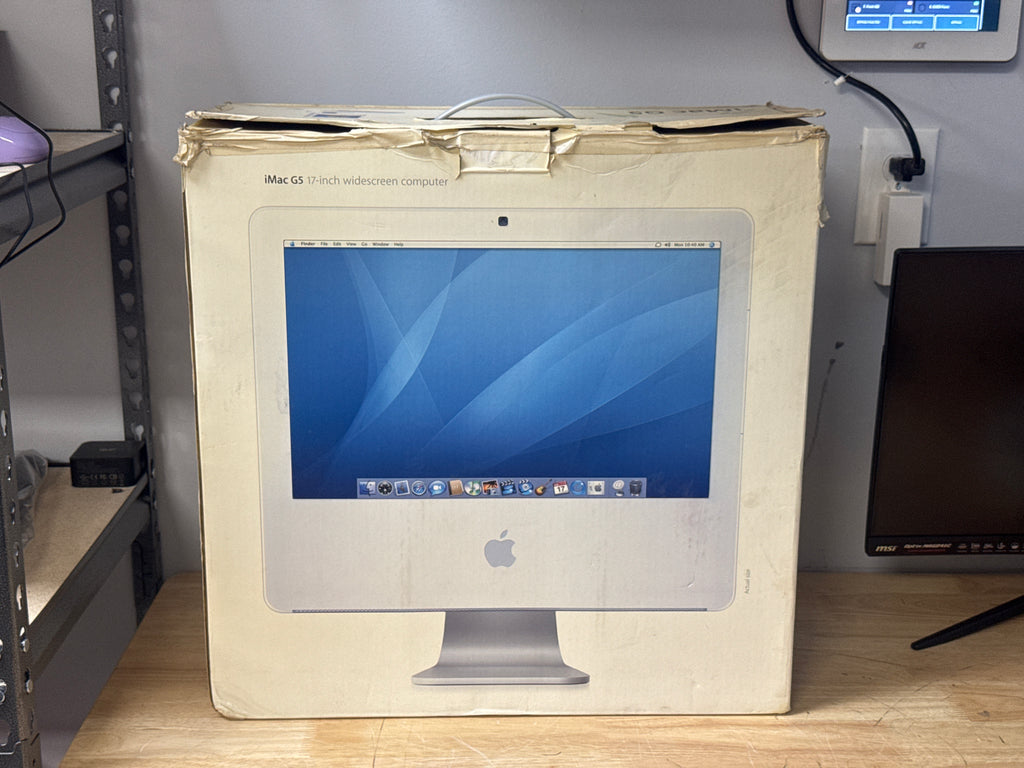 Apple iMac Isight G5 17" PowerPC G5 2GB RAM 160GB HDD All-in-One Desktop - Used