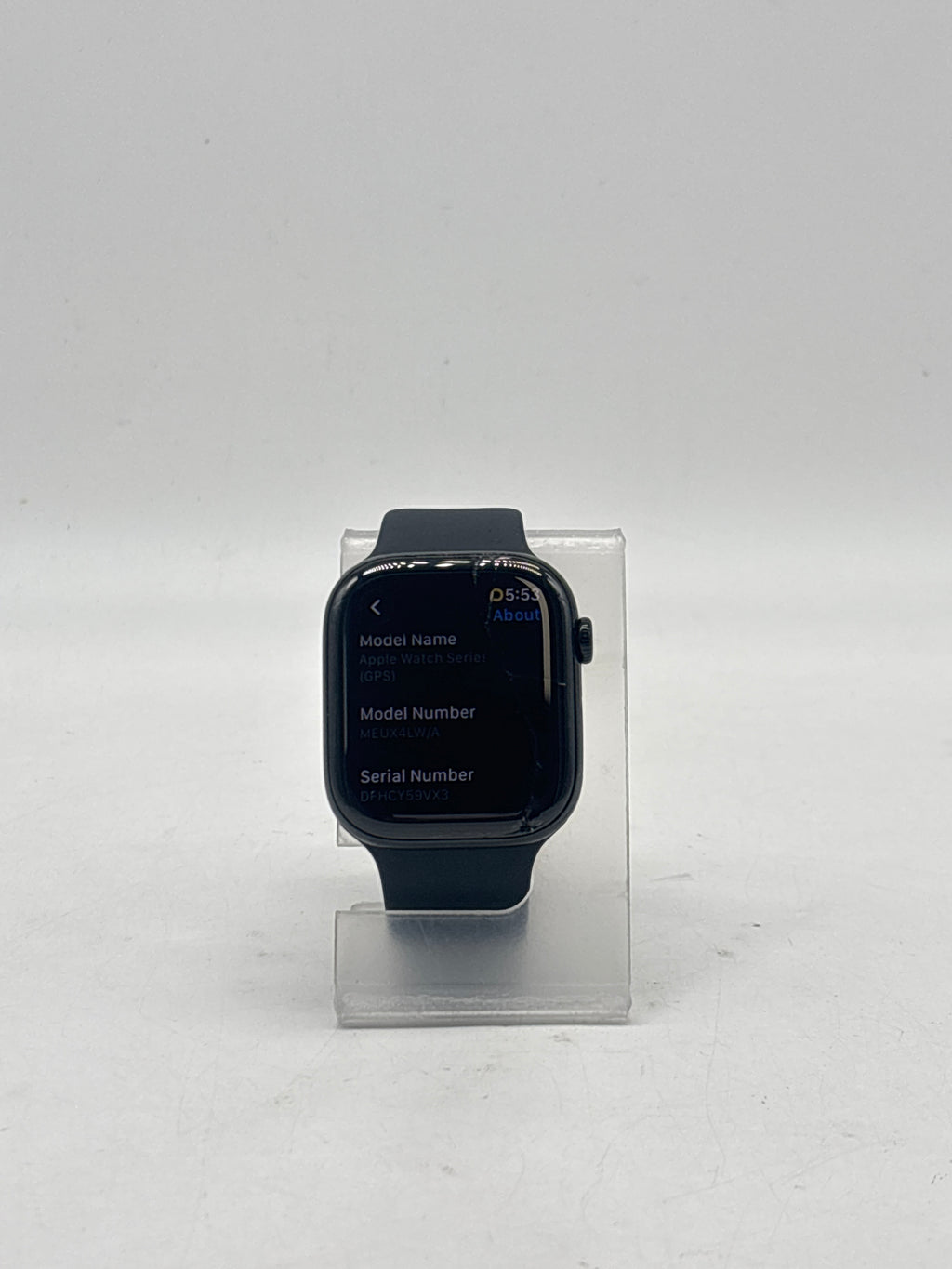 Apple Watch Series 11 46mm GPS/Wi-Fi Jet Black - Cracked Screen