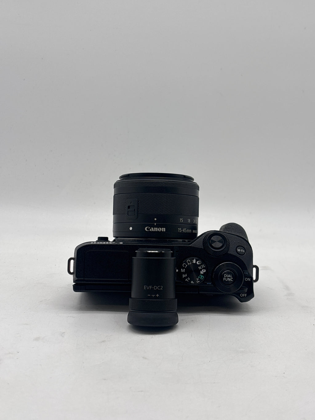 Canon EOS M6 Mark II Mirrorless w/ EF-M 15-45mm Lens Black - Used