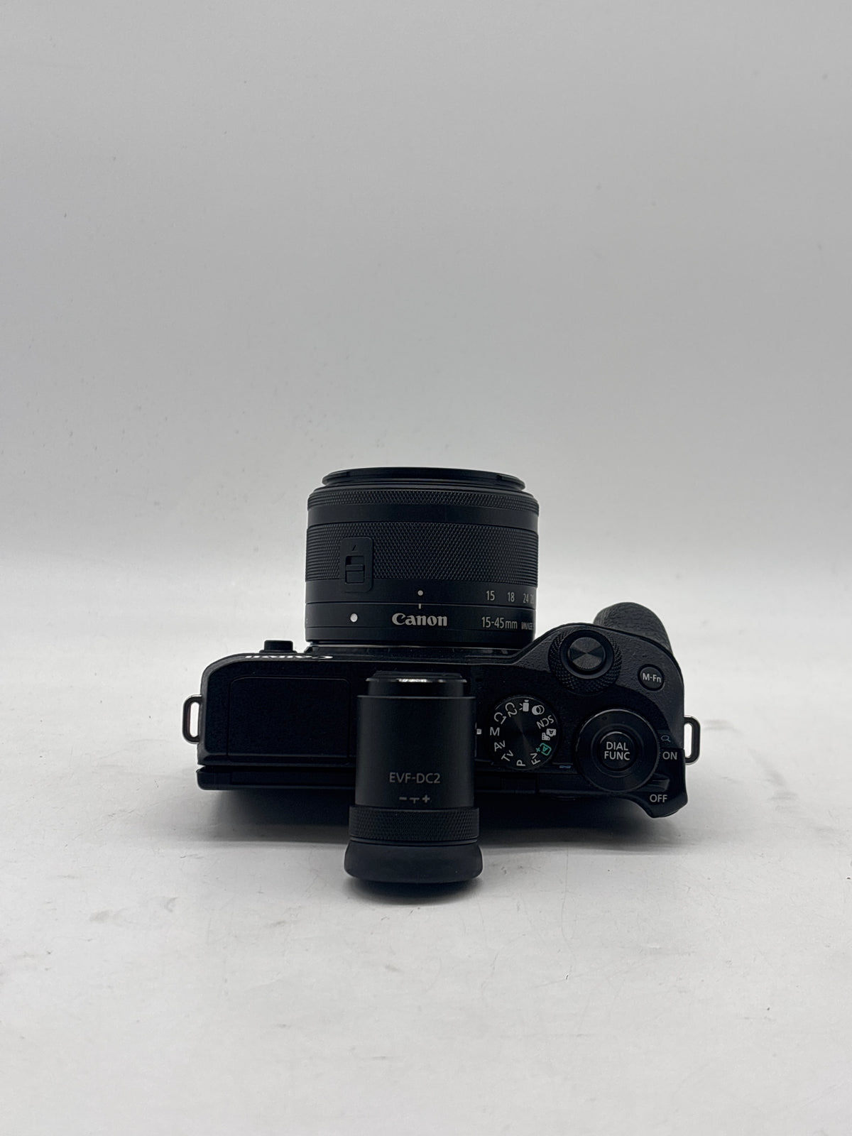 Canon EOS M6 Mark II Mirrorless w/ EF-M 15-45mm Lens Black - Used