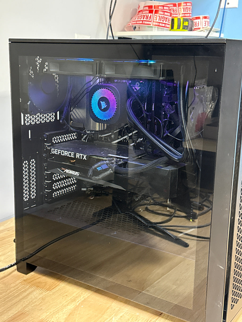 Custom PC i9-12900K 32GB RAM 1TB HDD + 120GB SSD RTX 3060 Ti