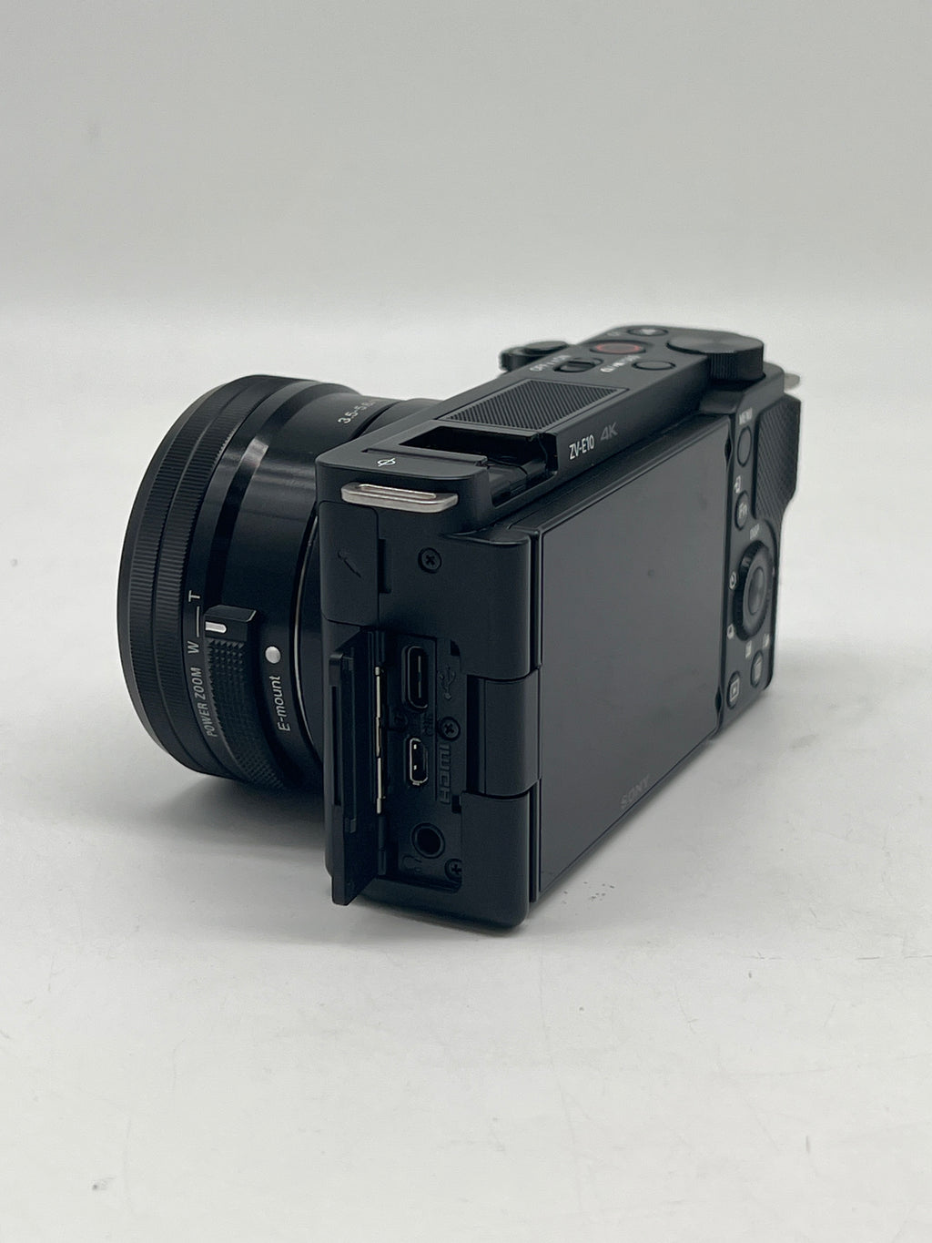 Sony Alpha ZV-E10 24.2MP Mirrorless Camera Black E-Mount Shutter Count 69