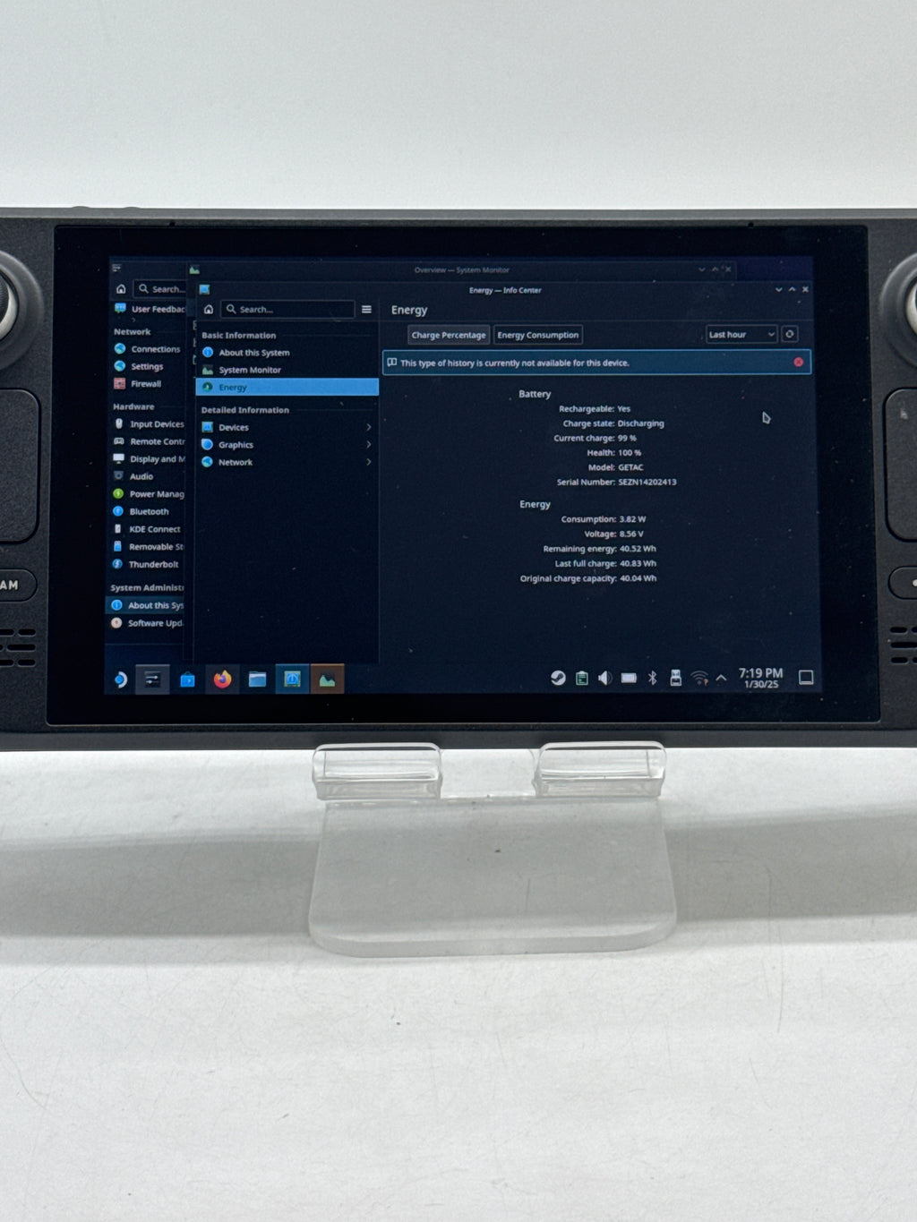Valve Steam Deck AMD Custom APU 0405 256GB SSD Handheld Console