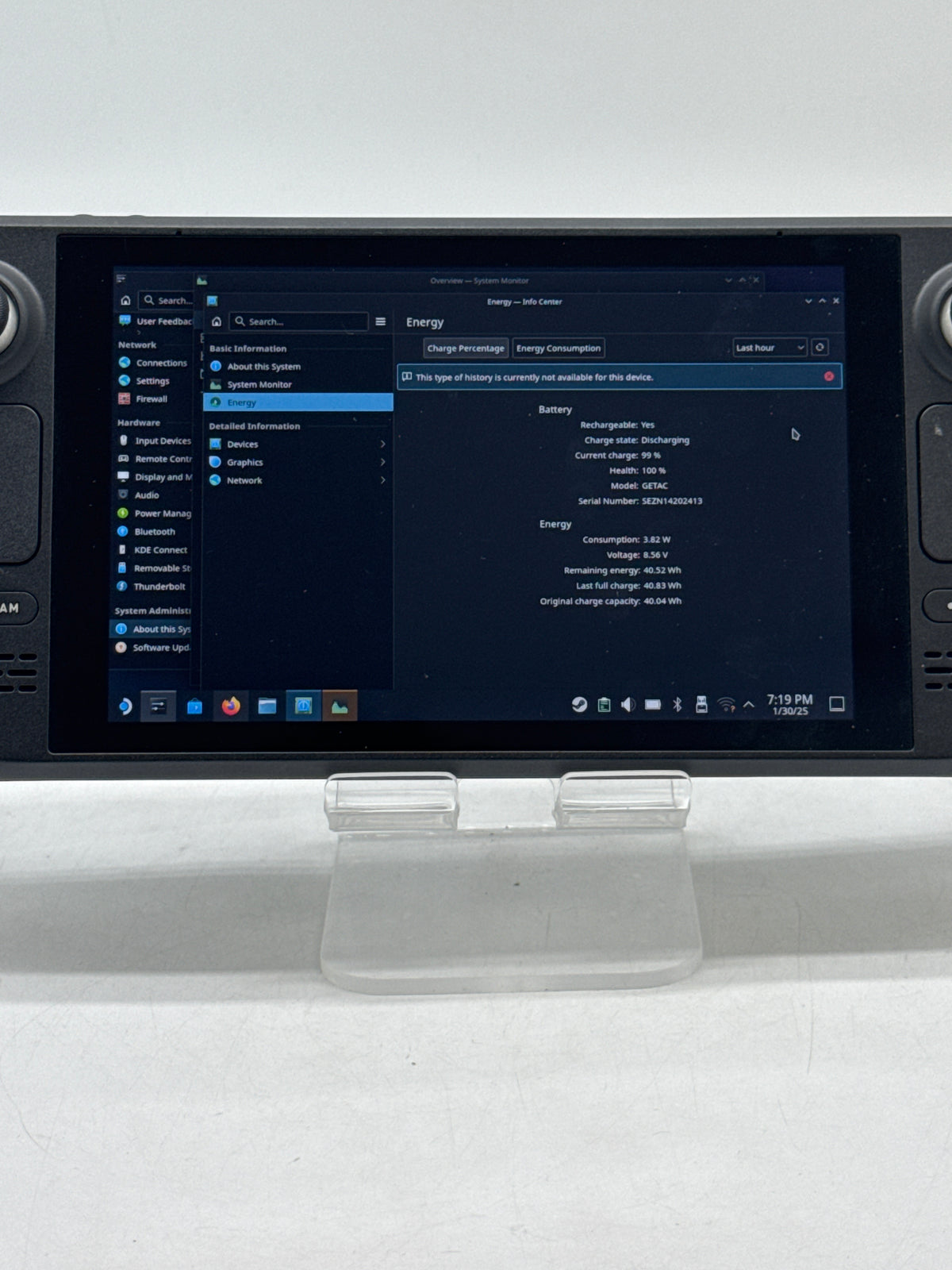 Valve Steam Deck AMD Custom APU 0405 256GB SSD Handheld Console