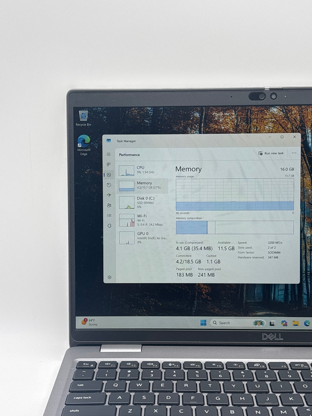 Dell Latitude 5540 i5-1345U 16GB RAM 512GB SSD - Used