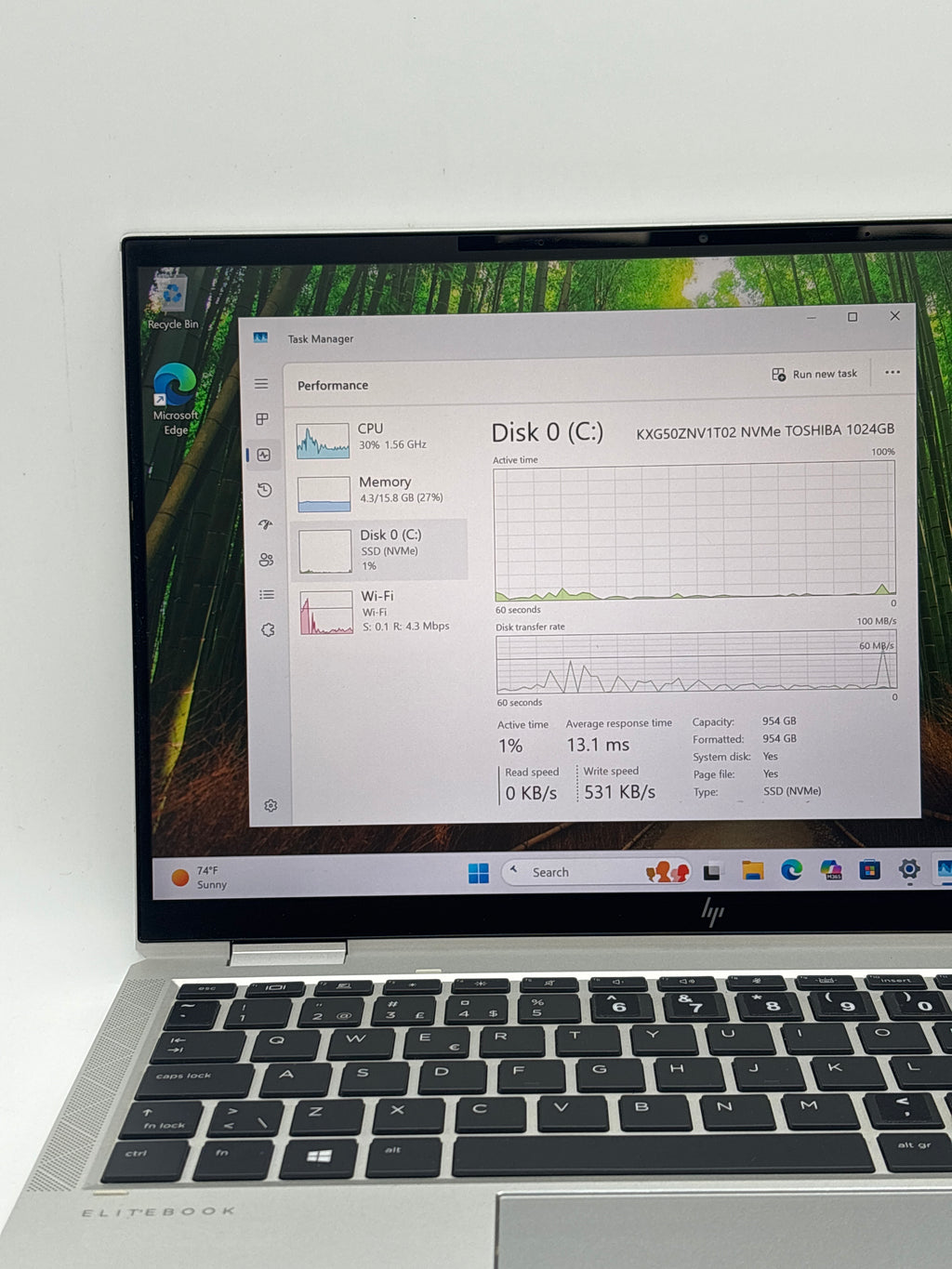 HP EliteBook x360 1040 G7 i7-10610U 16GB RAM 256GB SSD
