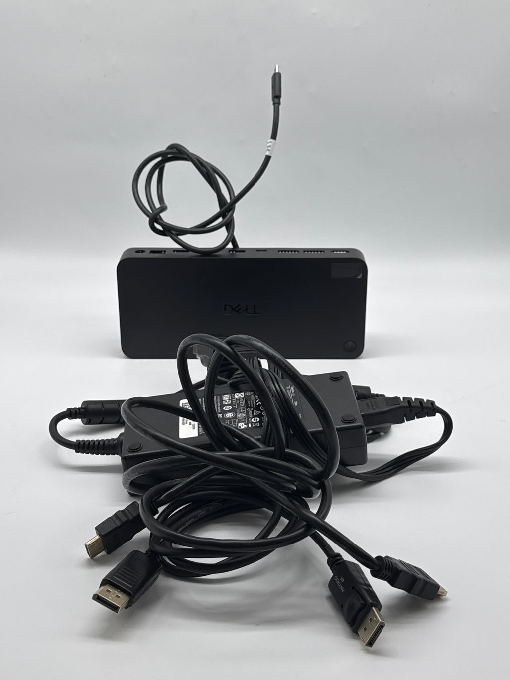 Dell WD25 K23A Dual USB-C Thunderbolt Docking Station with Adapter - Used