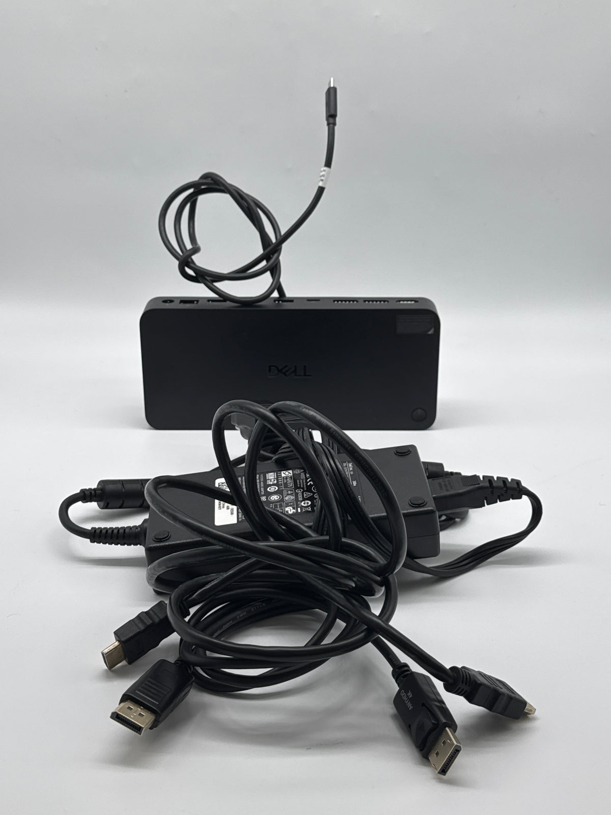 Dell WD25 K23A Dual USB-C Thunderbolt Docking Station with Adapter - Used