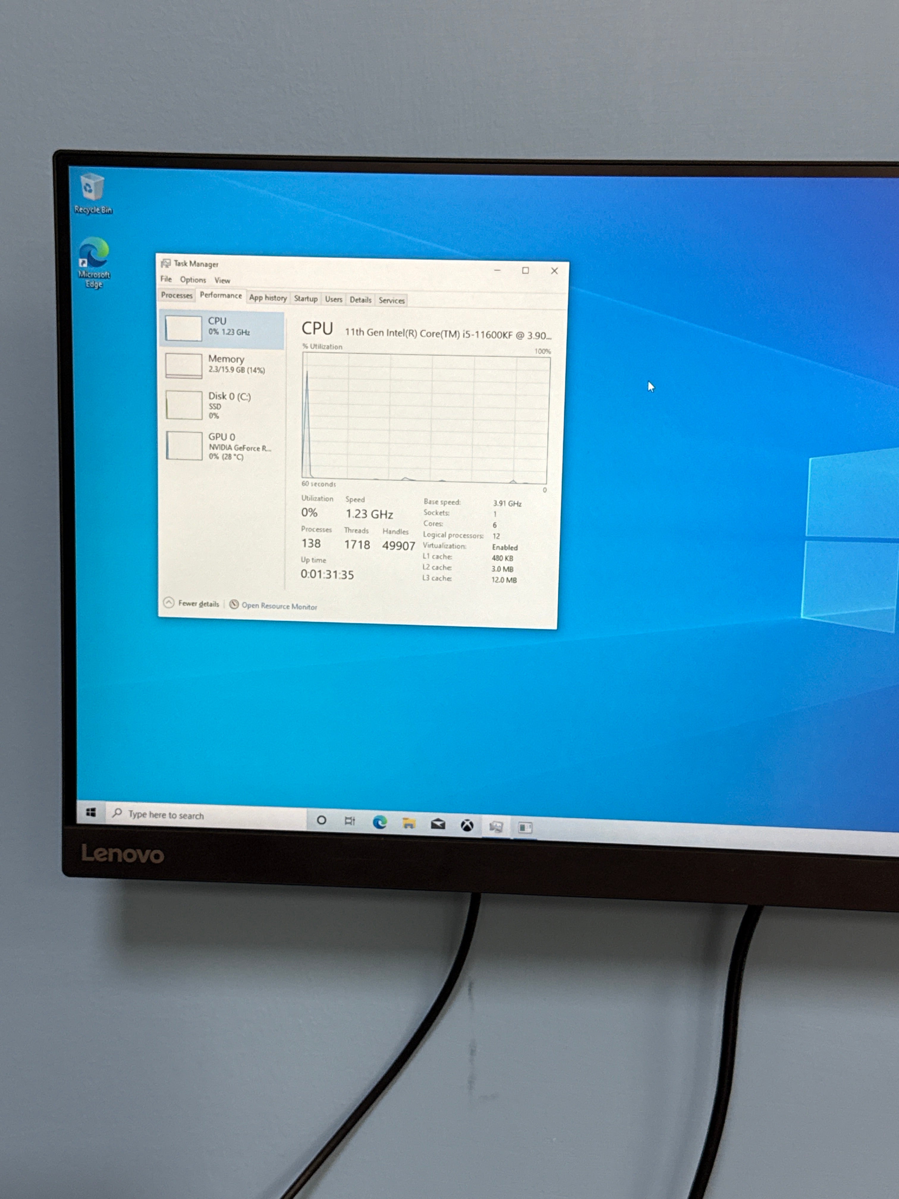 iBuyPower PC i5-11600kF 16GB RAM 1TB SSD RTX 3070
