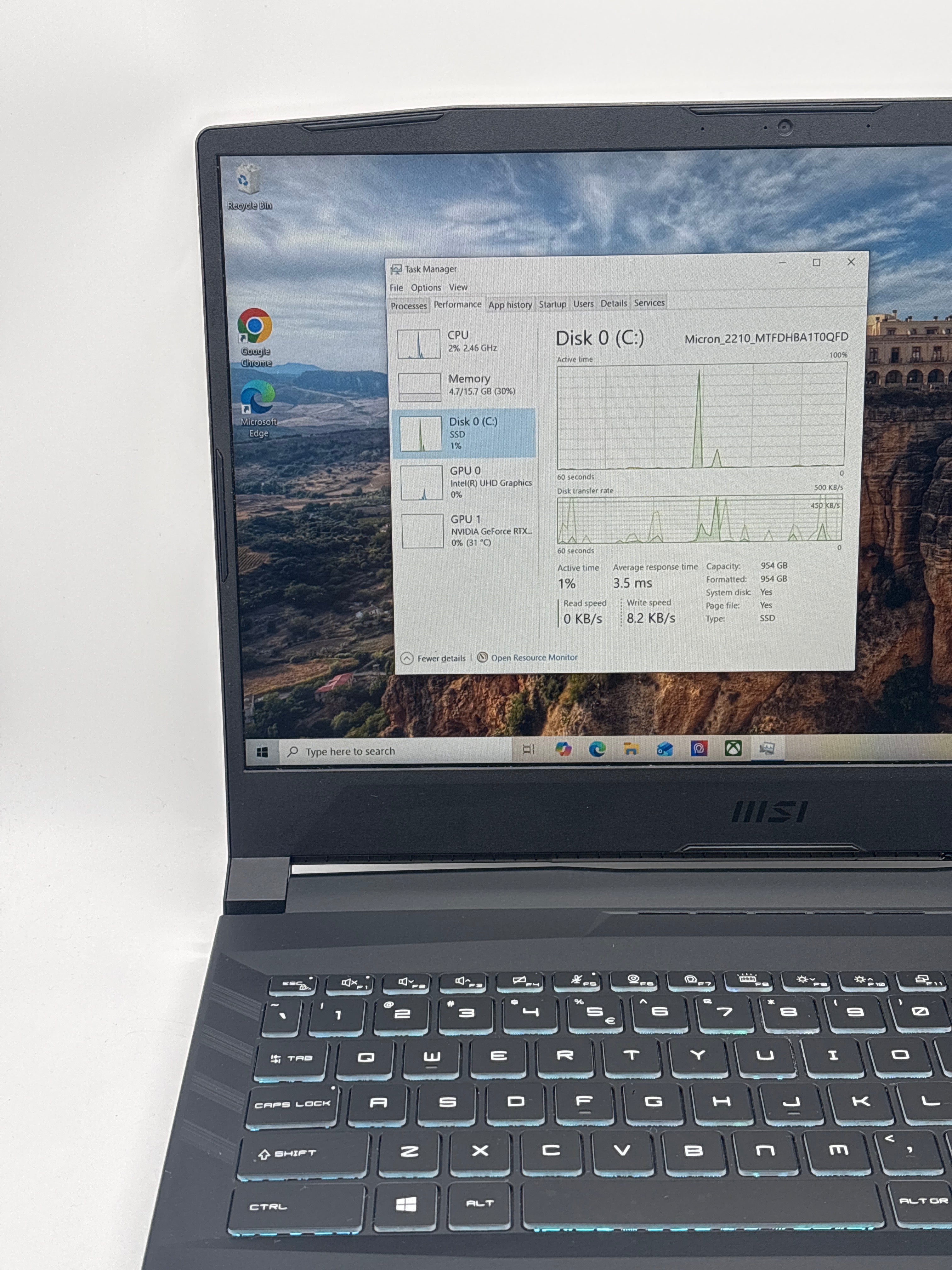MSI Pulse GL66 i7-11800H 16GB RAM 1TB SSD RTX 3050