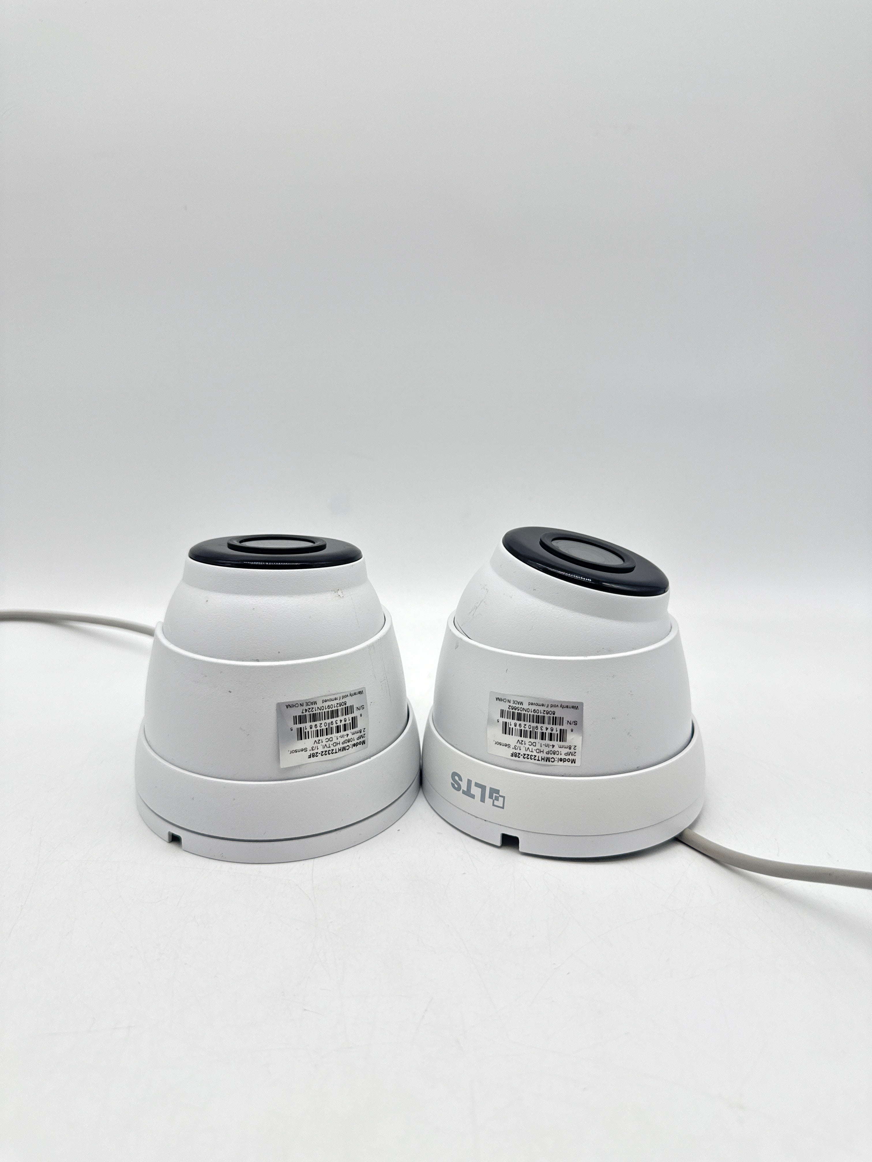 Pair of LTS CMTH322-28F Security Camera White 2MP 1080P HD-TVI 1/3" sensor