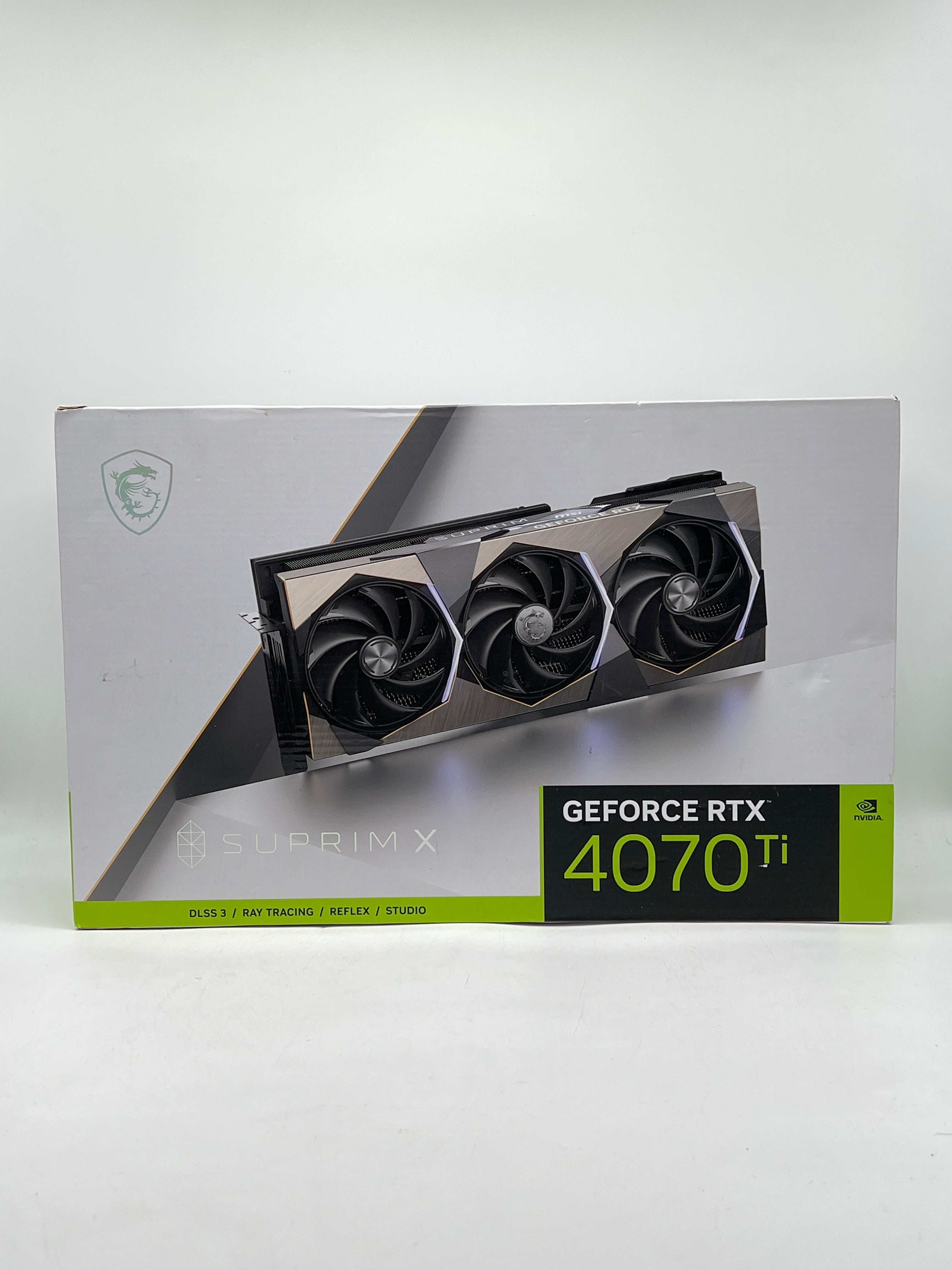 MSI GeForce RTX 4070 Ti SUPRIM X 12GB GDRR6X Graphics Card - Used With Box