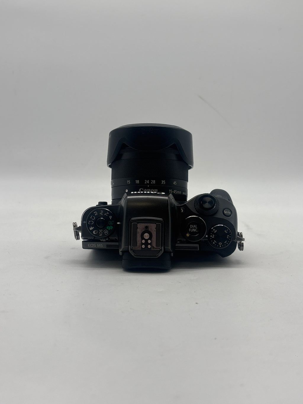 Canon EOS M5 Mirrorless w/ EF-M 15-45mm Lens Black - Used