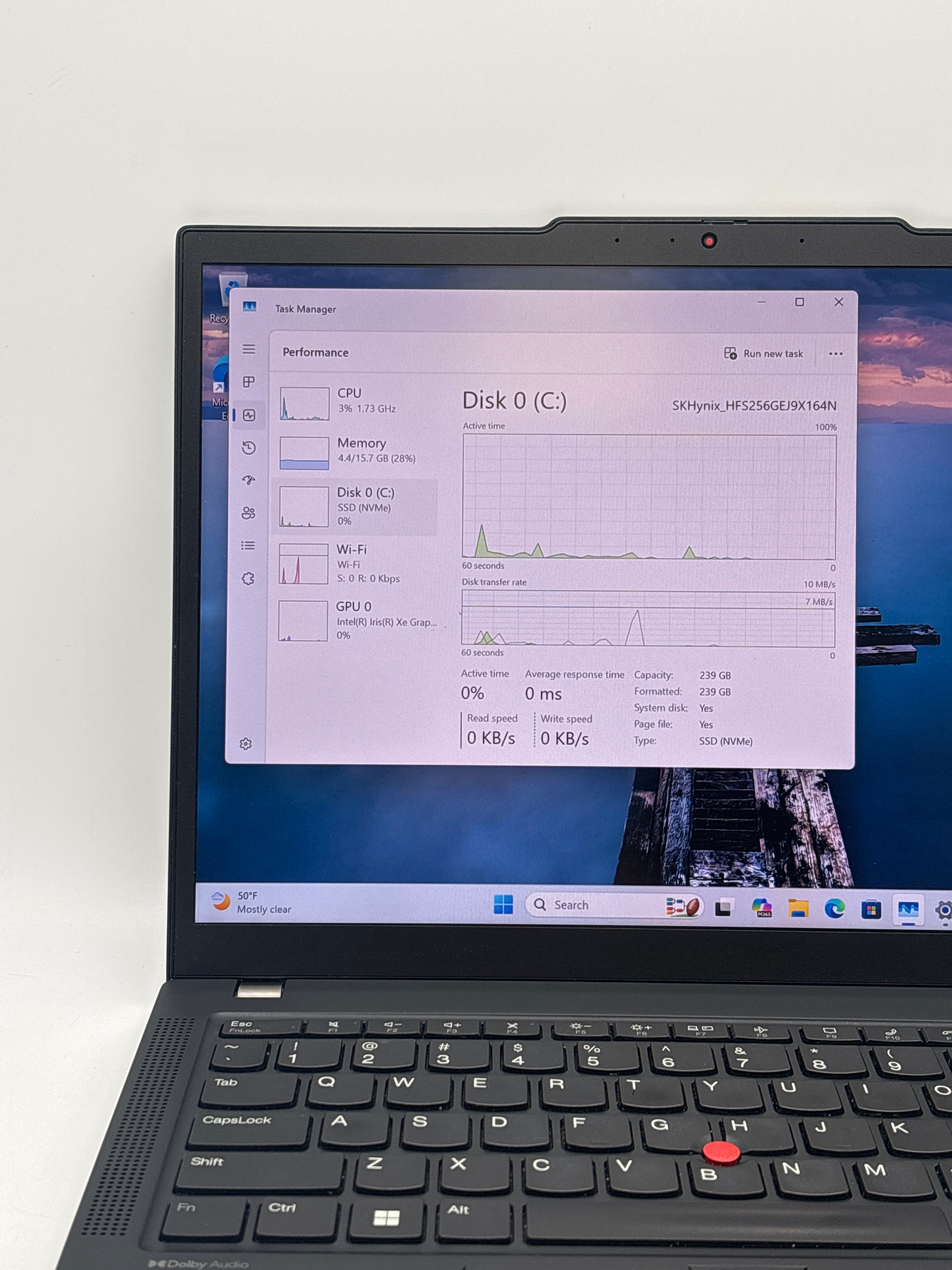 Lenovo ThinkPad X13 Gen 4 i7-1365U 16GB RAM 256GB SSD
