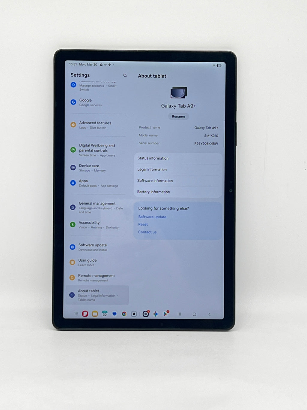 Samsung Galaxy Tab A9+ SM-X210 128GB Wi‑Fi - Used