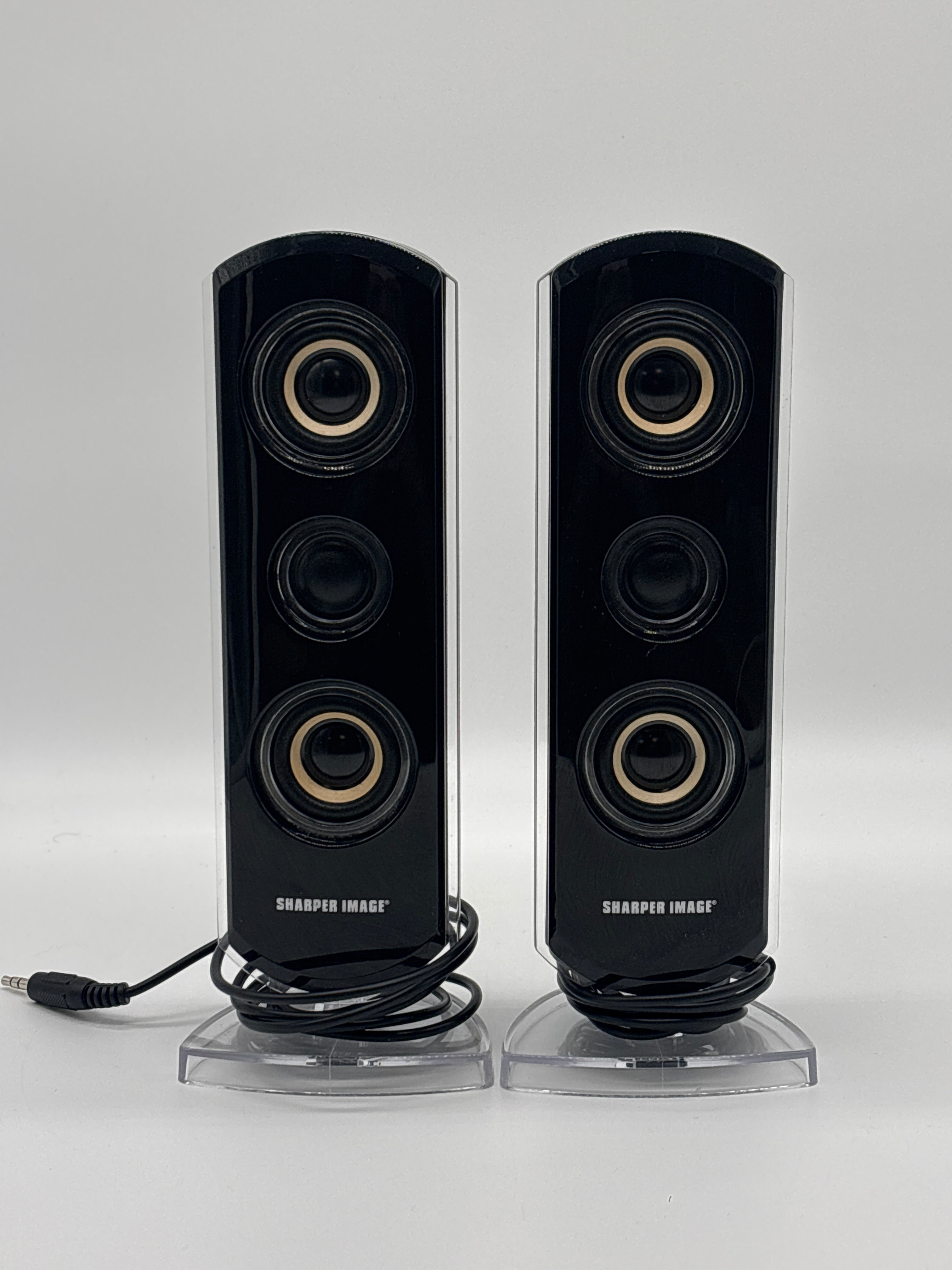 Sharper Image Multimedia Speaker Set SBT2002BK Black