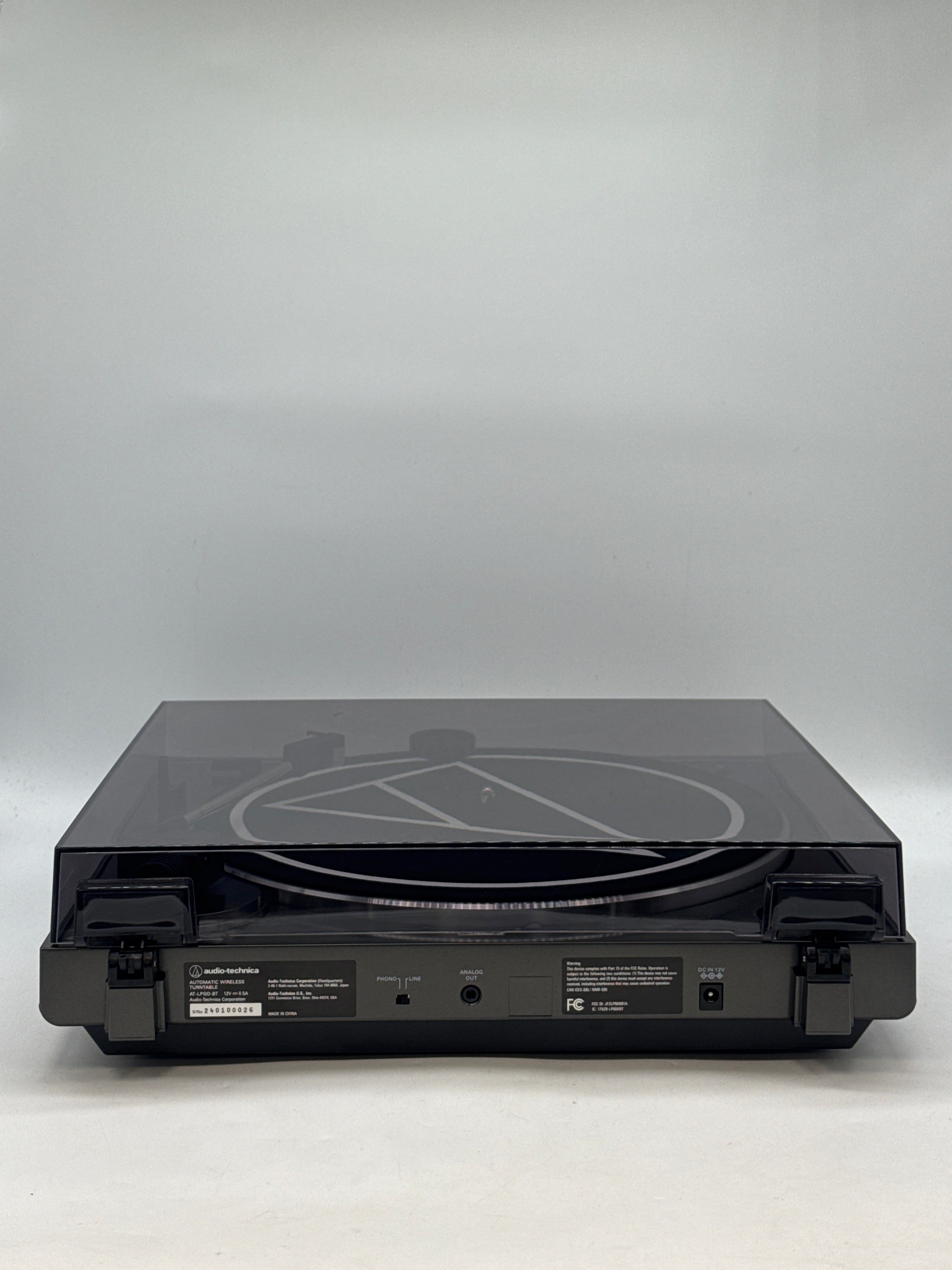 Audio-Technica AT-LPGO-BT Bluetooth Belt Drive Turntable Record Player