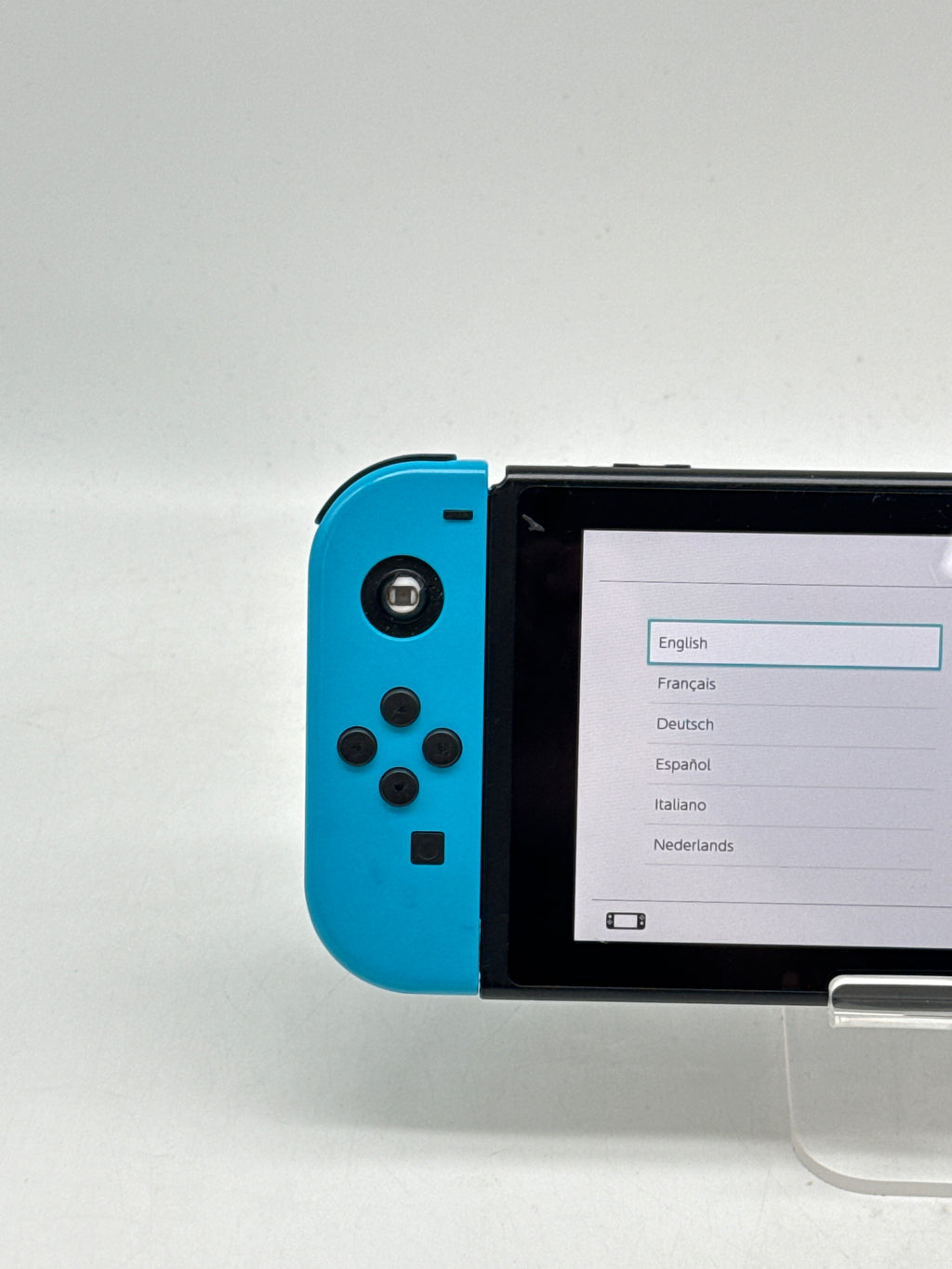 Nintendo Switch V2 HAC-001(-01) Console Gaming System - Missing Kickstand/Joystick