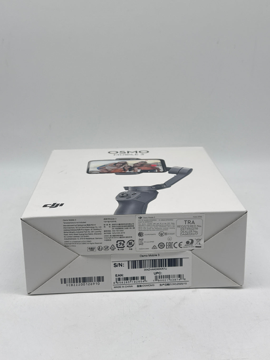 DJI Osmo Mobile 3 Smartphone Gimbal Stabilizer - Open Box Black