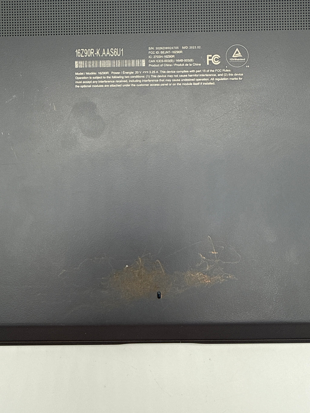 LG Gram 16Z90R-K.AAS6U1 i5-1340P 16GB RAM 512GB SSD