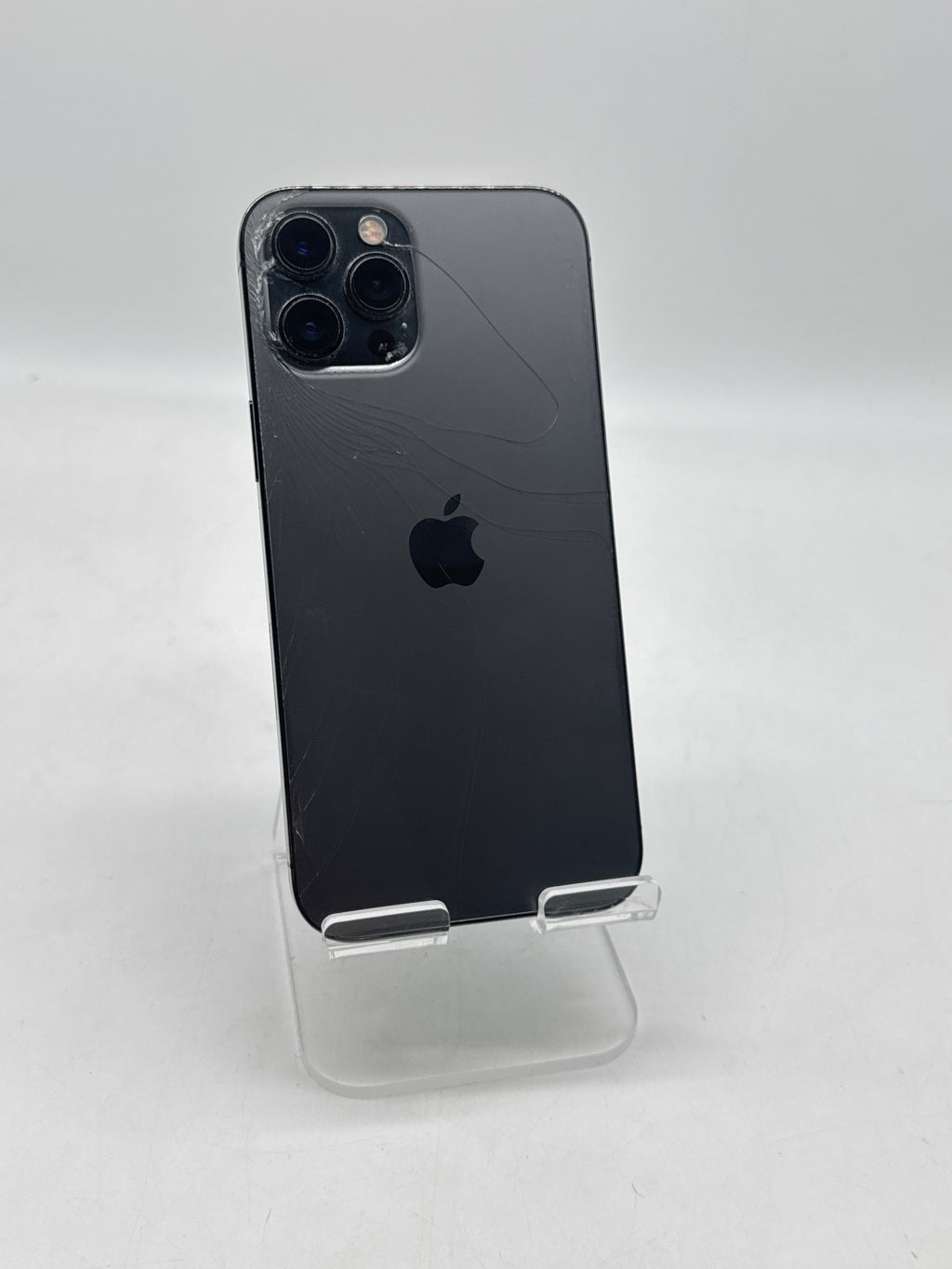 Apple iPhone 12 Pro Max 256GB Factory Unlocked - Cracked Back Bad Batt