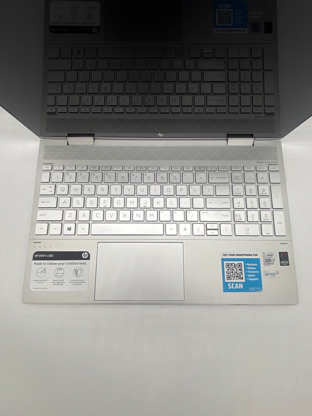 HP Envy X360 15m-edxxx i7-1065G7 12GB RAM 512GB SSD - For Parts (READ)