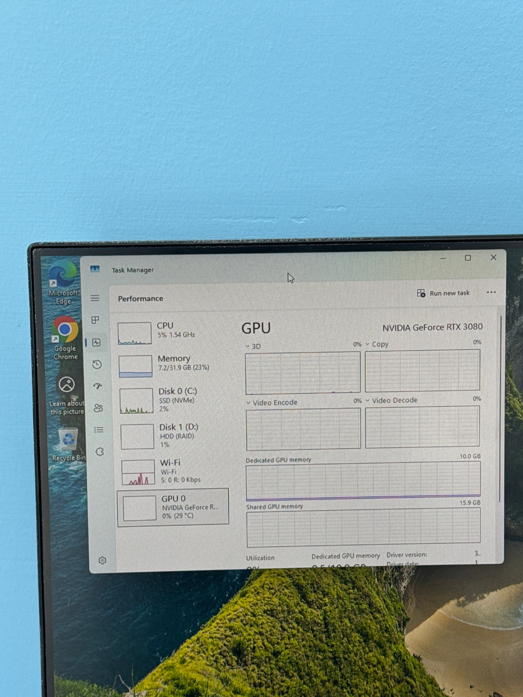 HP Omen 30L i9-10900K 32GB RAM 2TB HDD + 1TB SSD RTX 3080 - Used