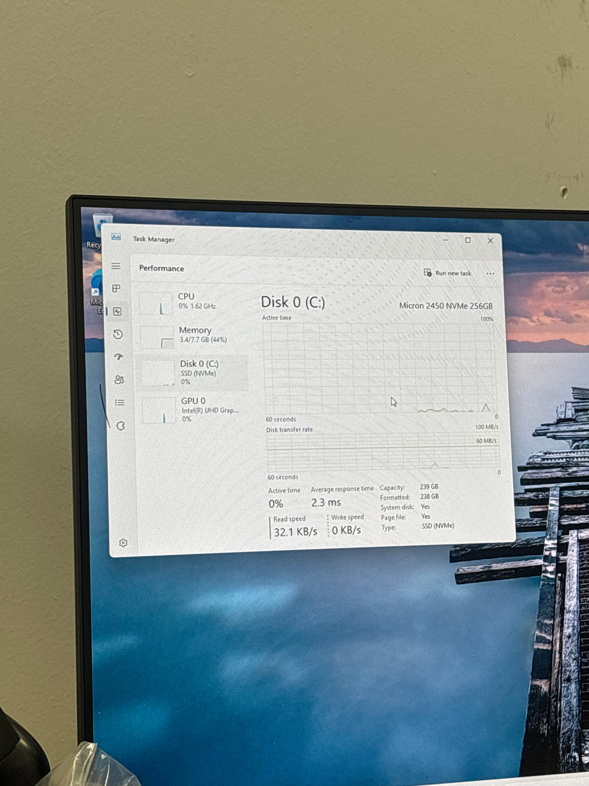 Dell OptiPlex 3000 Micro i5-12500T 8GB RAM 256GB NVMe SSD Black Win11 - Used