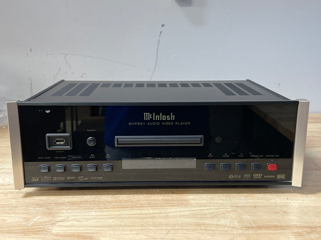 McIntosh MVP891 CD SACD Video Universal Player Black - Used