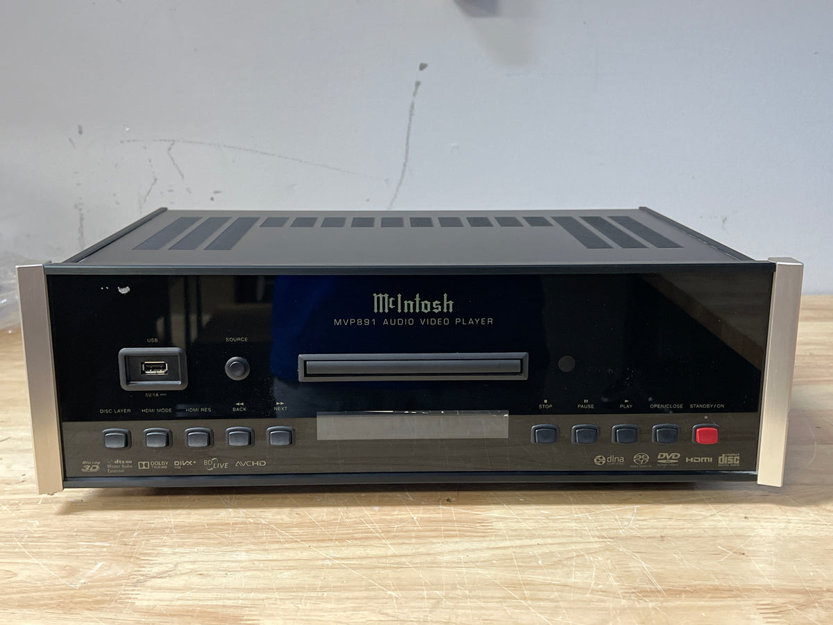 McIntosh MVP891 CD SACD Video Universal Player Black - Used