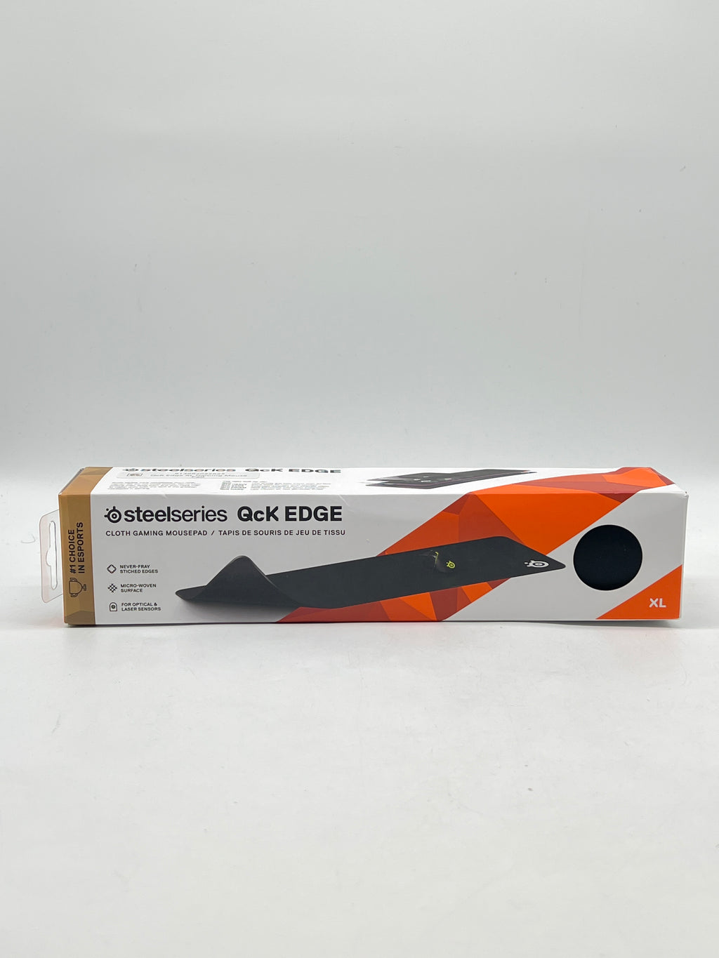 SteelSeries QcK Edge XL Cloth Gaming Mouse Pad Black - New