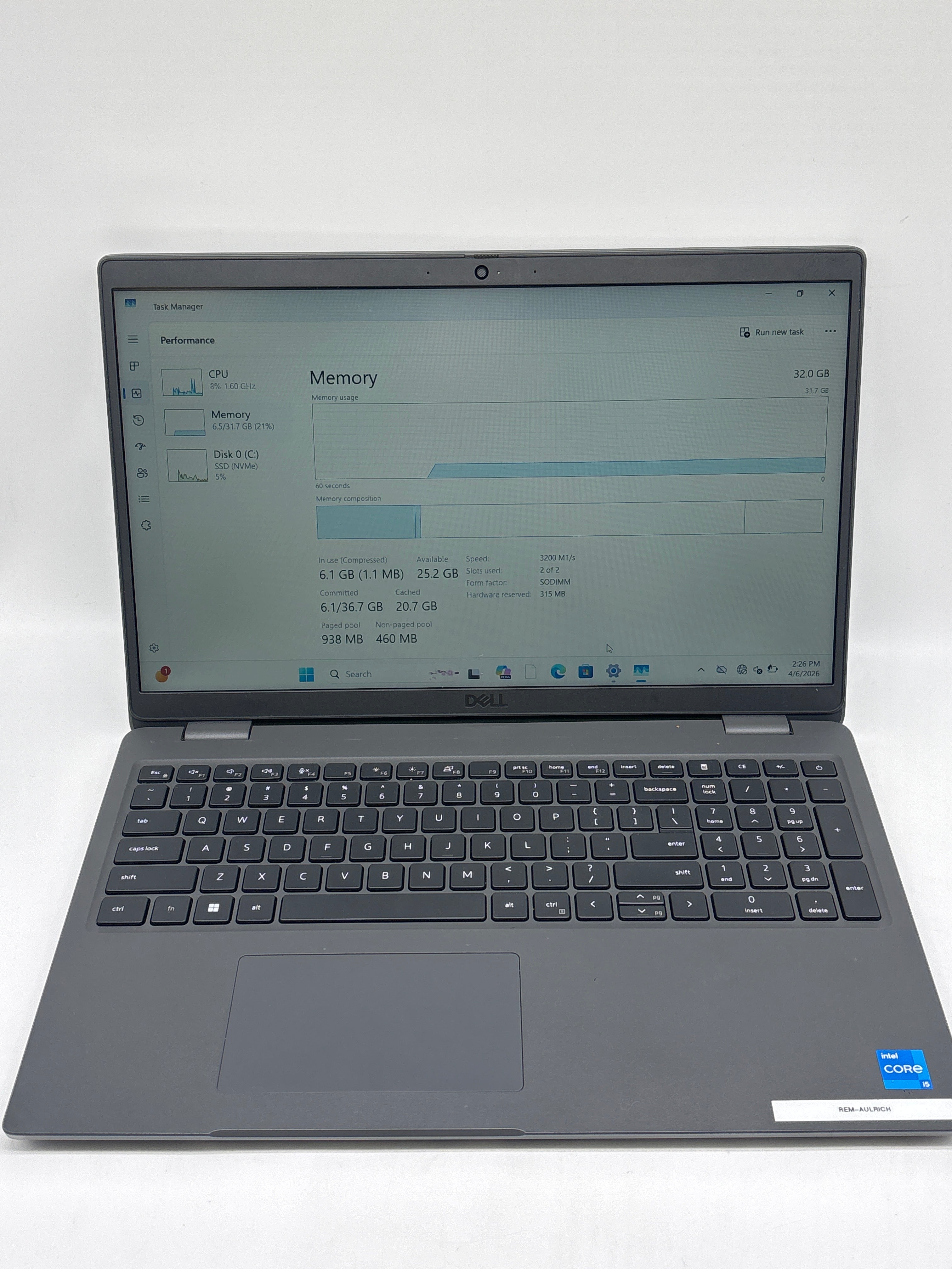 Dell Latitude 3540 Core i5-1335U 32GB RAM 256GB SSD - Used