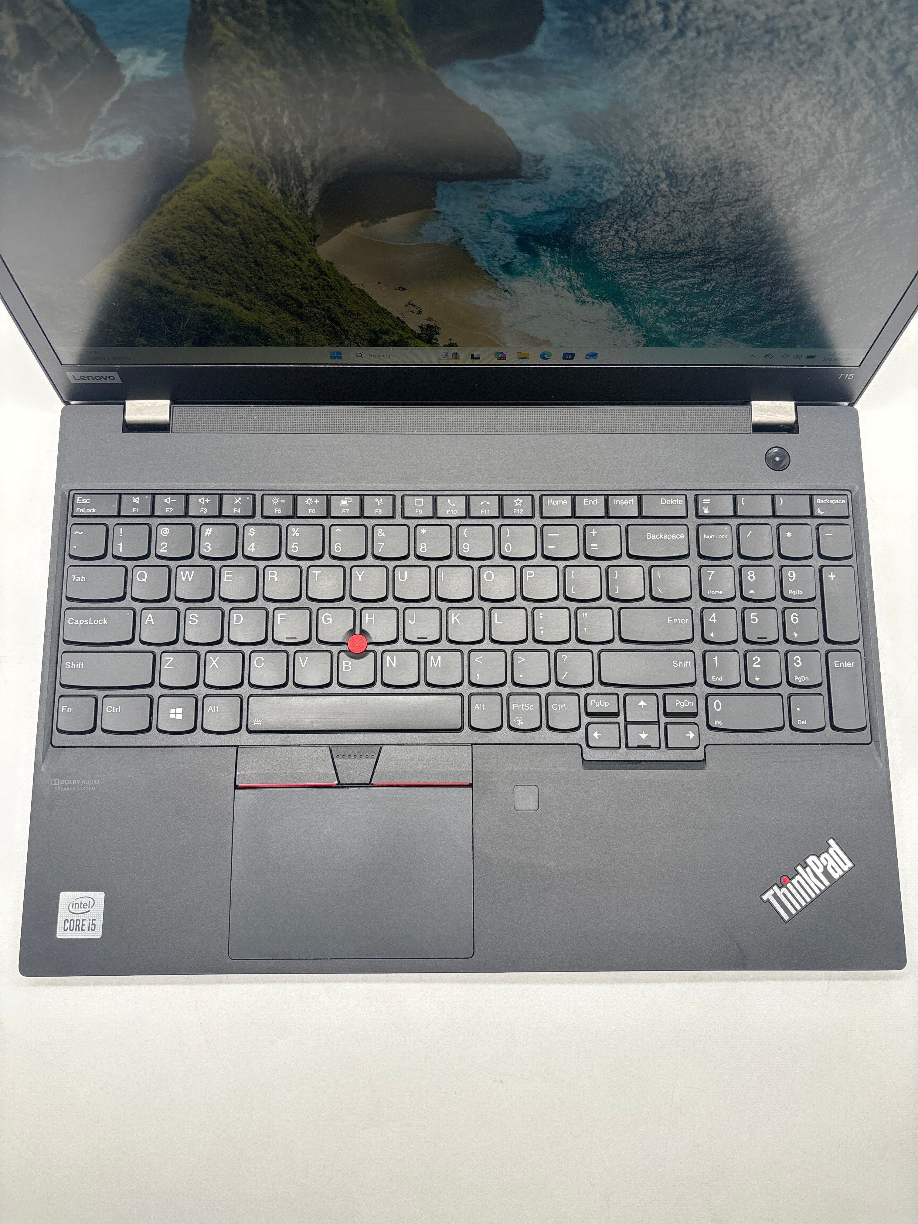 Lenovo ThinkPad T15 Gen 1 i5-10210U 16GB RAM 256GB SSD Used
