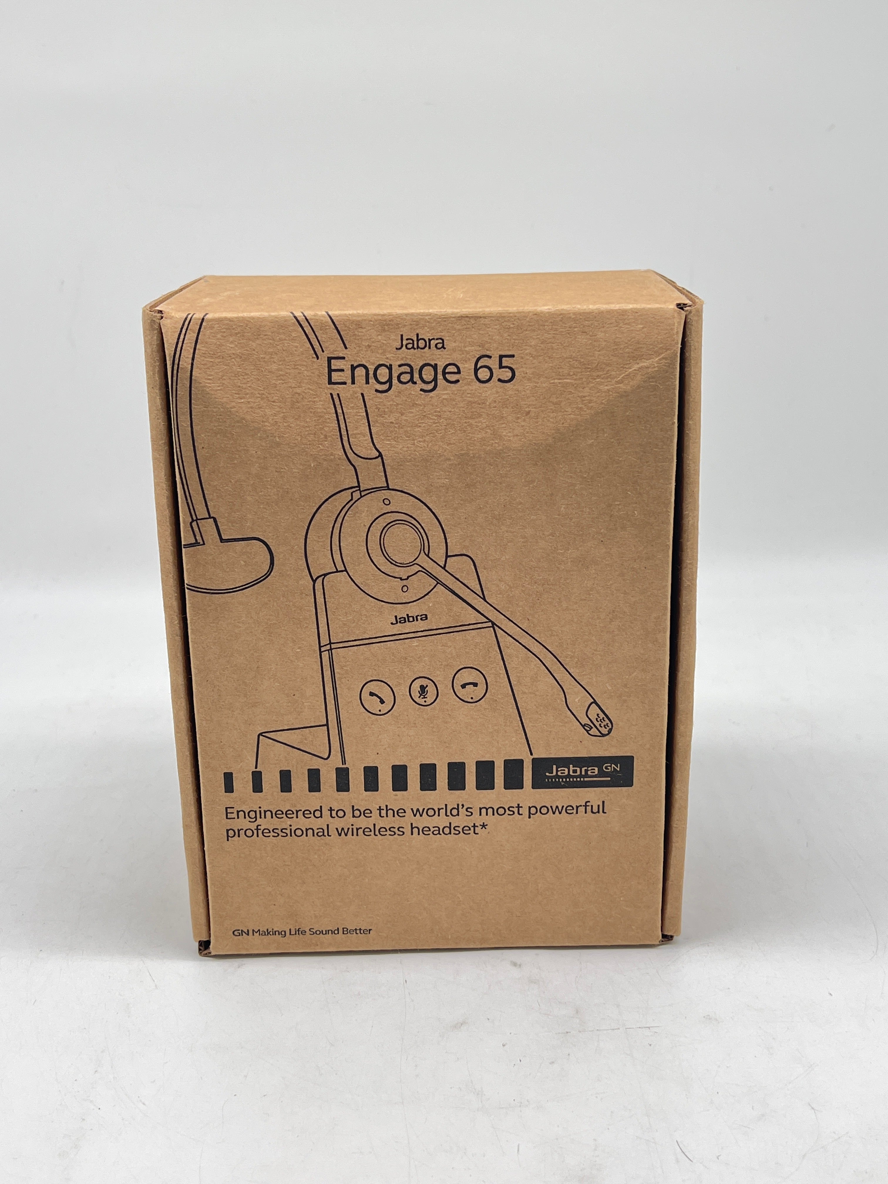 Jabra Engage 65 Convertible Ear-Hook Headset Black 9653-553-125