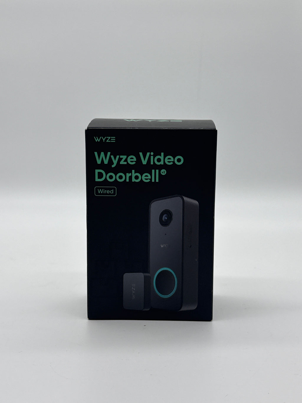 Wyze WVDWDV2 Video Doorbell 2K Video Black Wired - New in Box