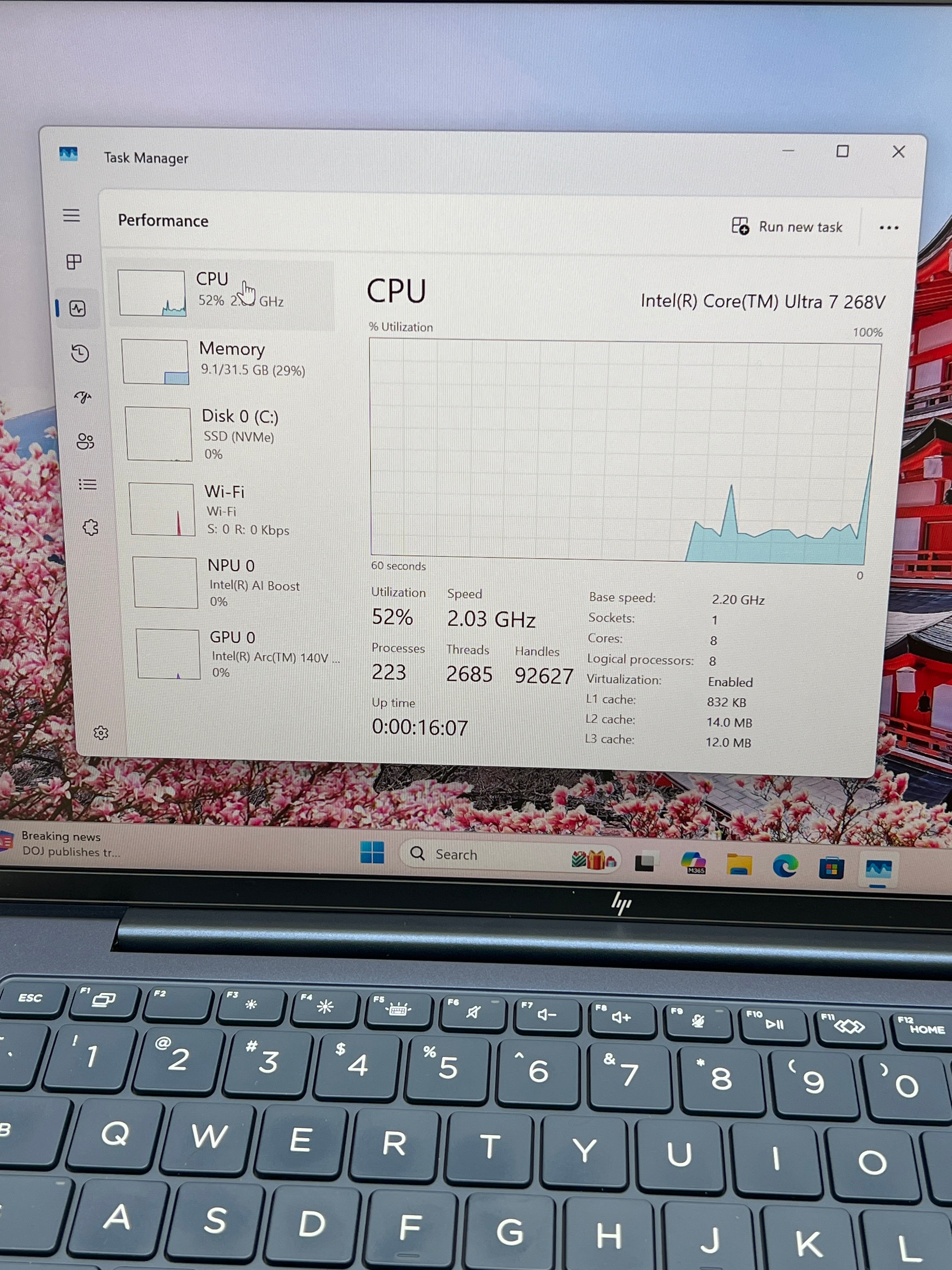 HP EliteBook X G1i 14 Inch Intel Core Ultra 7 32GB RAM 1TB SSD Silver