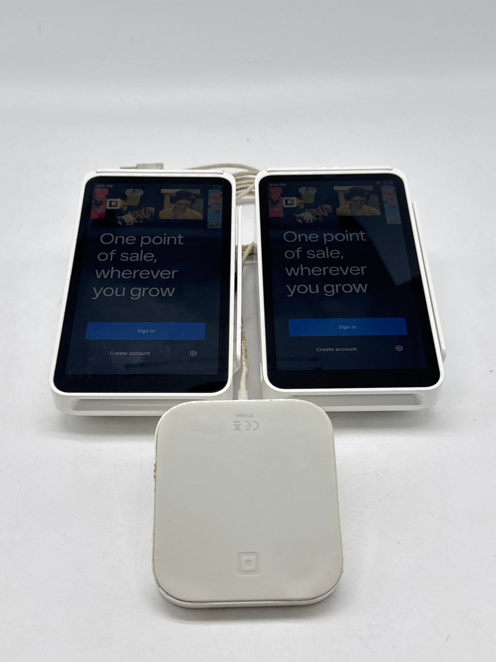 Bundle 2 x Square POS System Credit Card Terminal and Reader Model SPD2-01, SPC1-01 Wireless