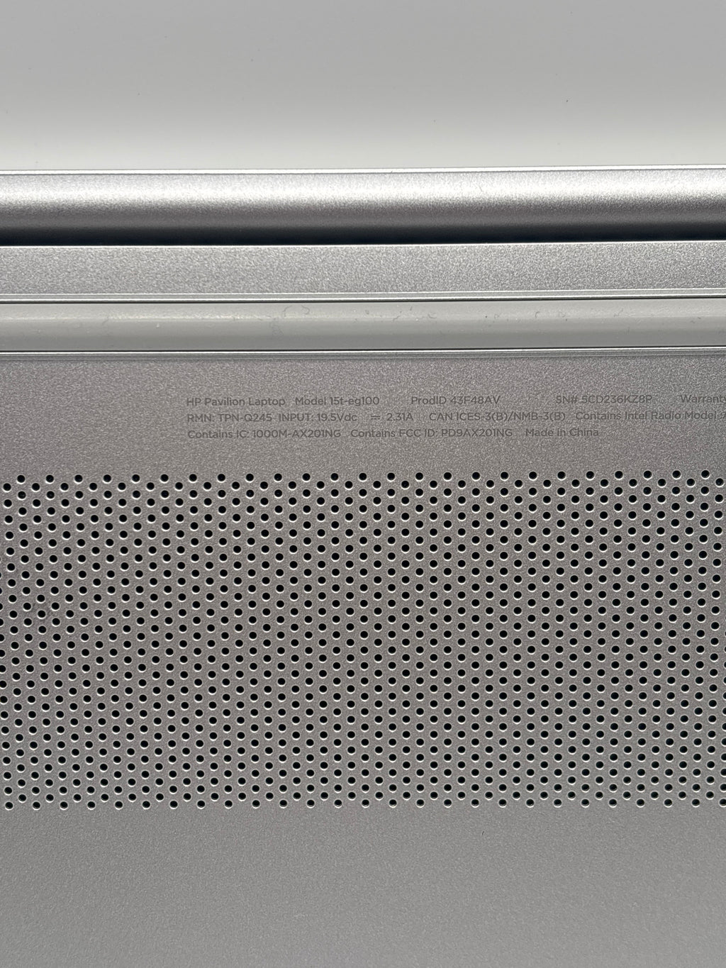 HP Pavilion 15 i7-1195G7 16GB 512GB SSD - For Parts (Minor Cracks/Dent)