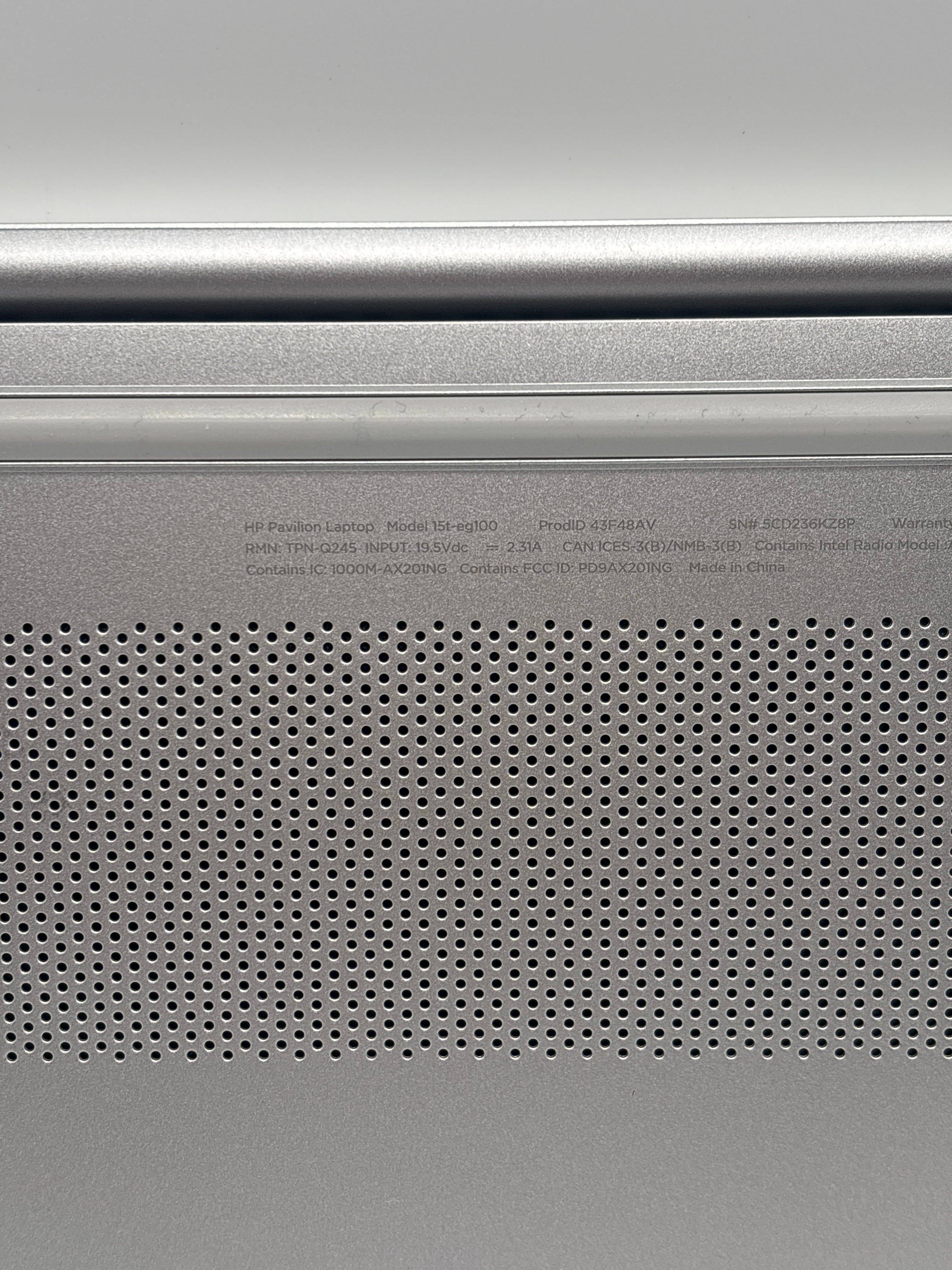HP Pavilion 15 i7-1195G7 16GB 512GB SSD - For Parts (Minor Cracks/Dent)