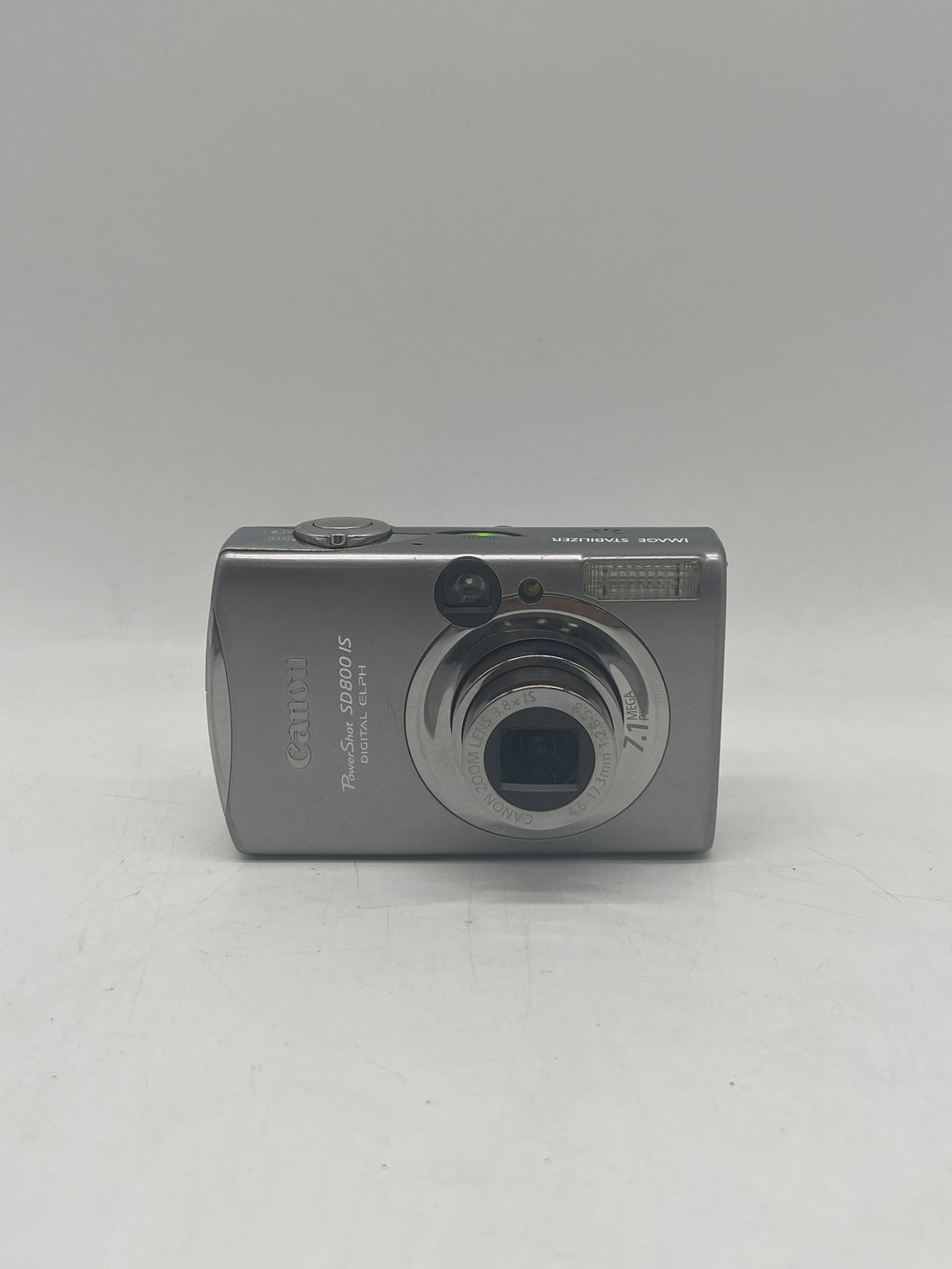 Canon PowerShot SD880 IS 10MP Compact Digital Camera Silver - Used