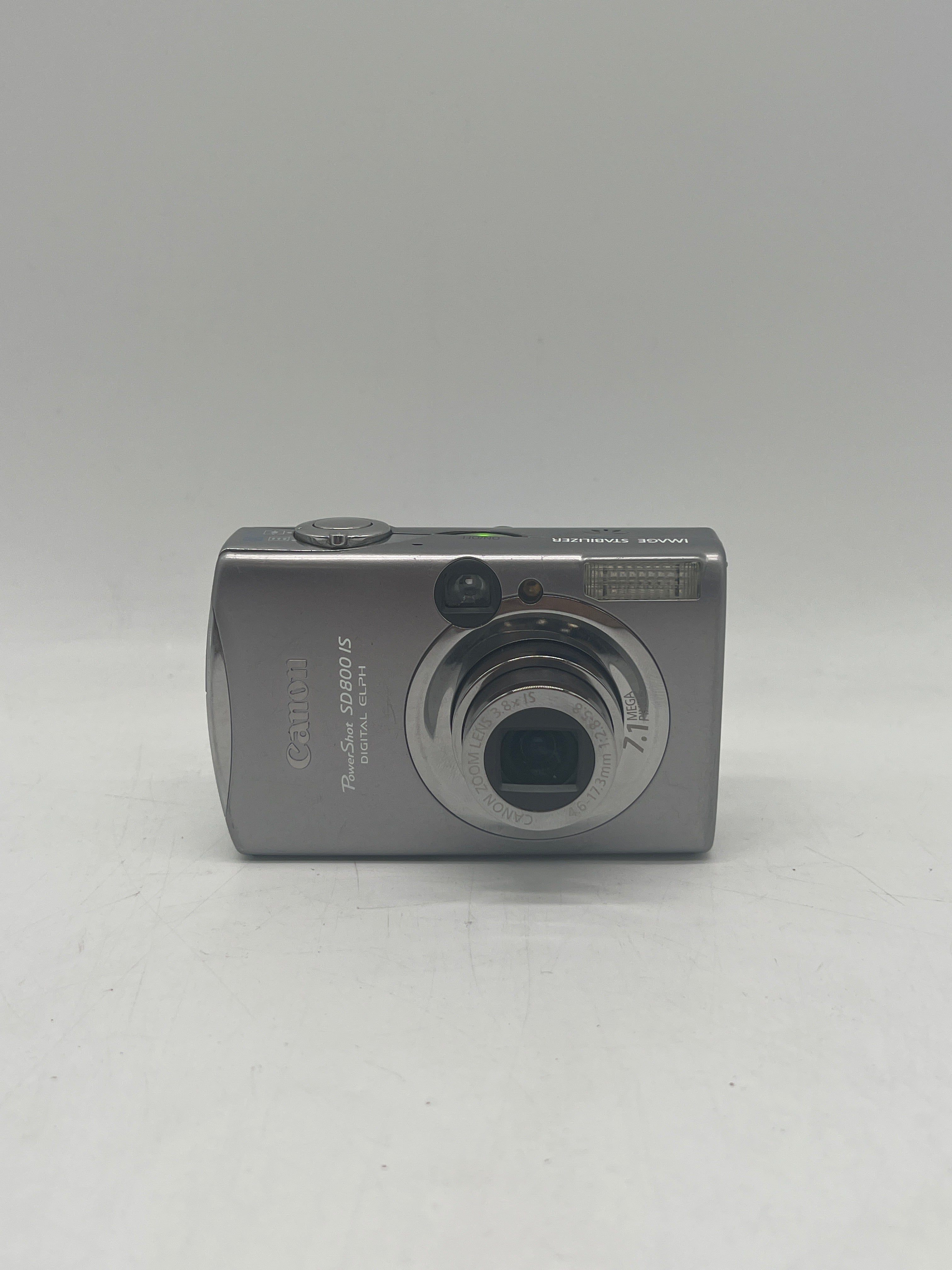 Canon PowerShot SD880 IS 10MP Compact Digital Camera Silver - Used