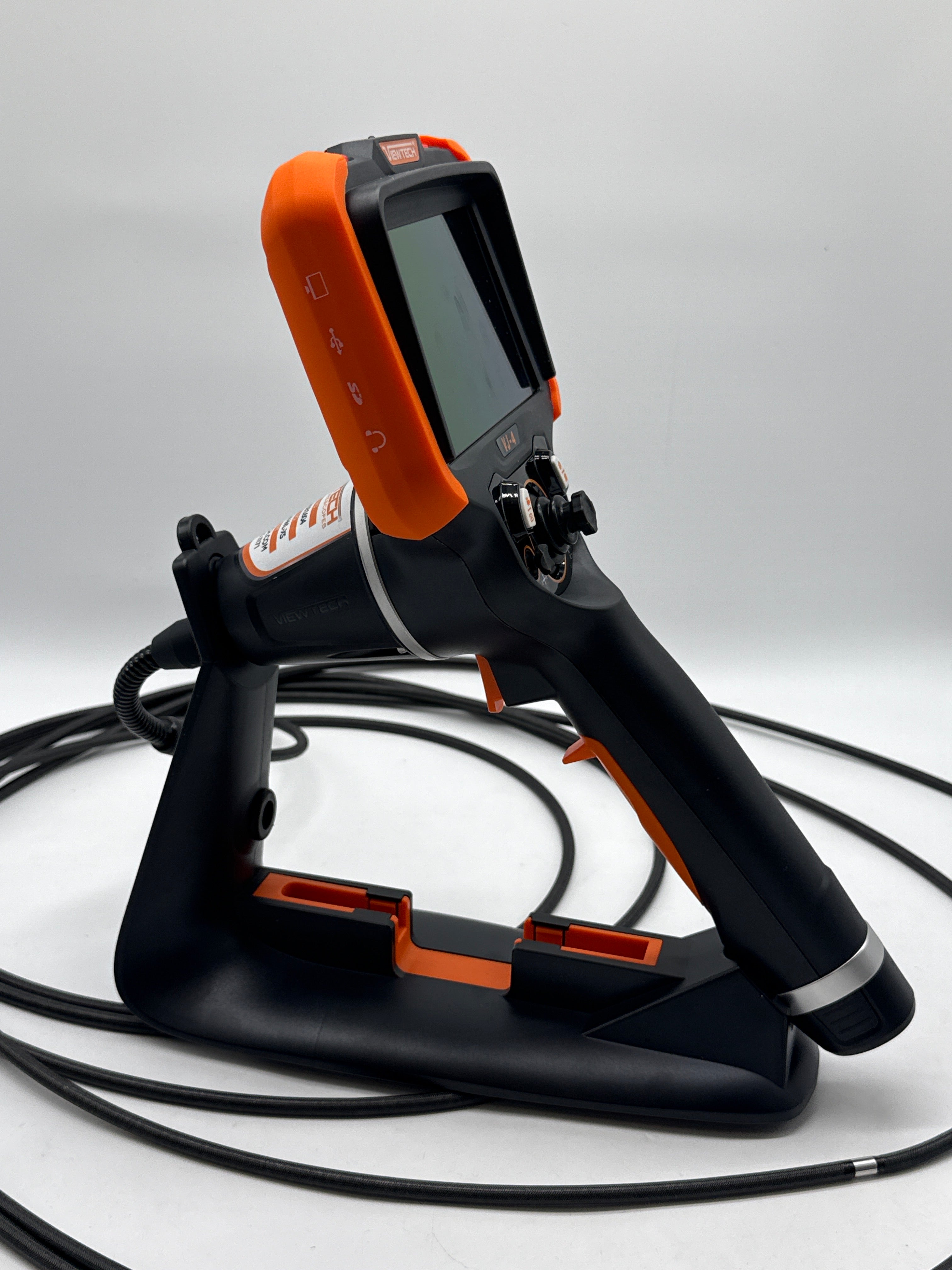 ViewTech VJ-4 Articulating Camera Videoscope Borescope 6mm w/ 64GB SSD